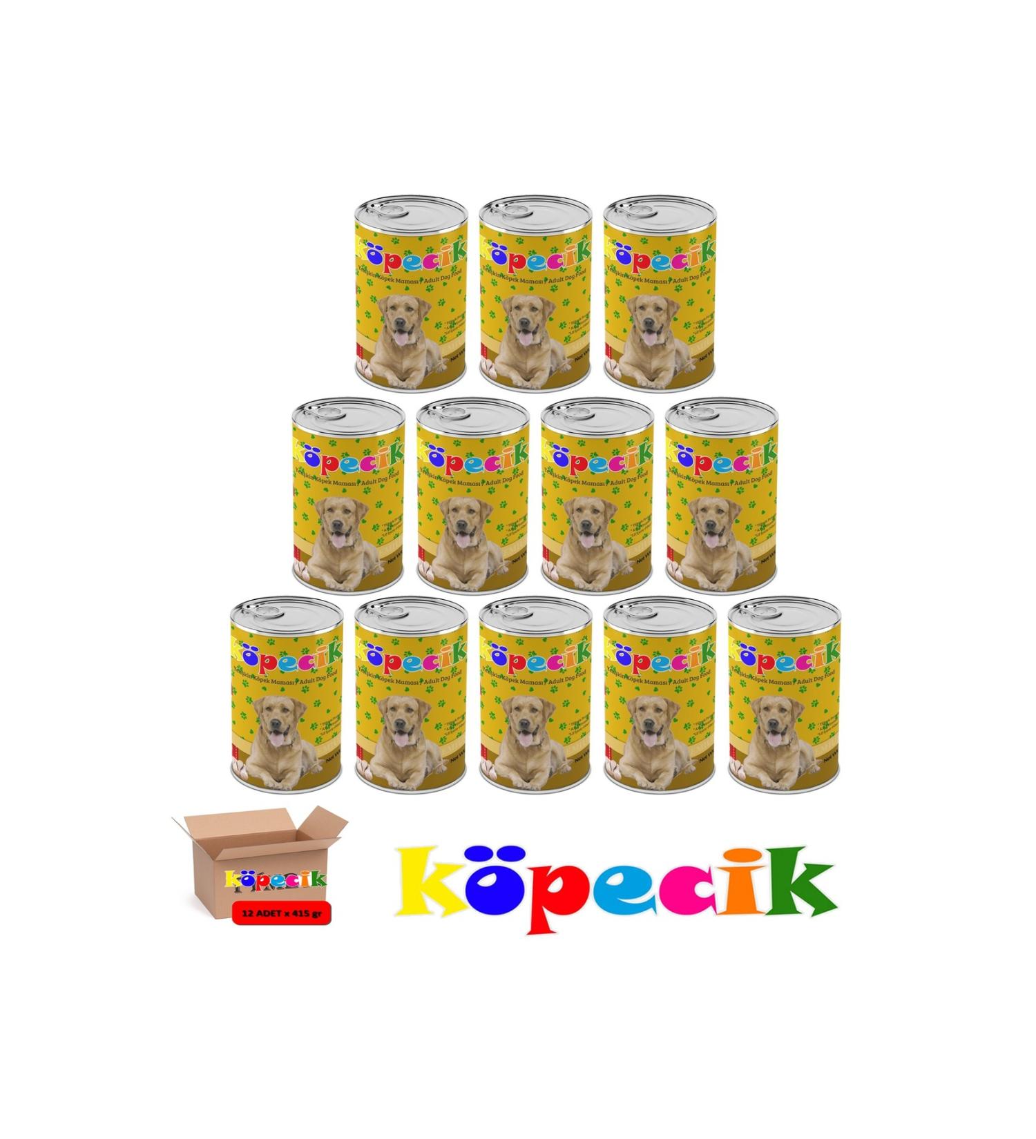 kitty DOG CHICKEN ADULT DOG CANNED FOOD 12* 415 GR