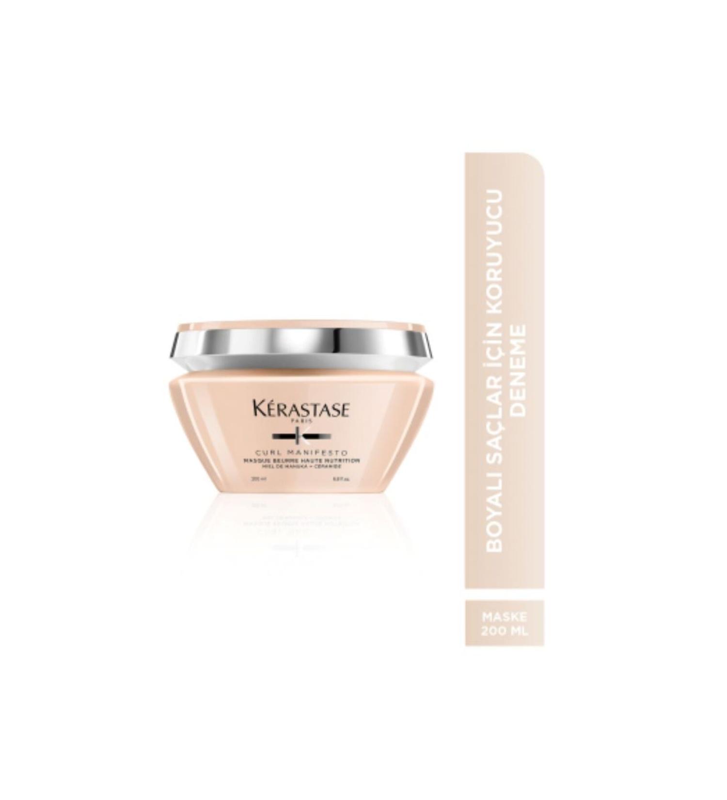 Kerastase Curl Manifesto Moisturizing Care Mask for Dry and Curly Hair 200 ml - Buy Online on GoSupps.com