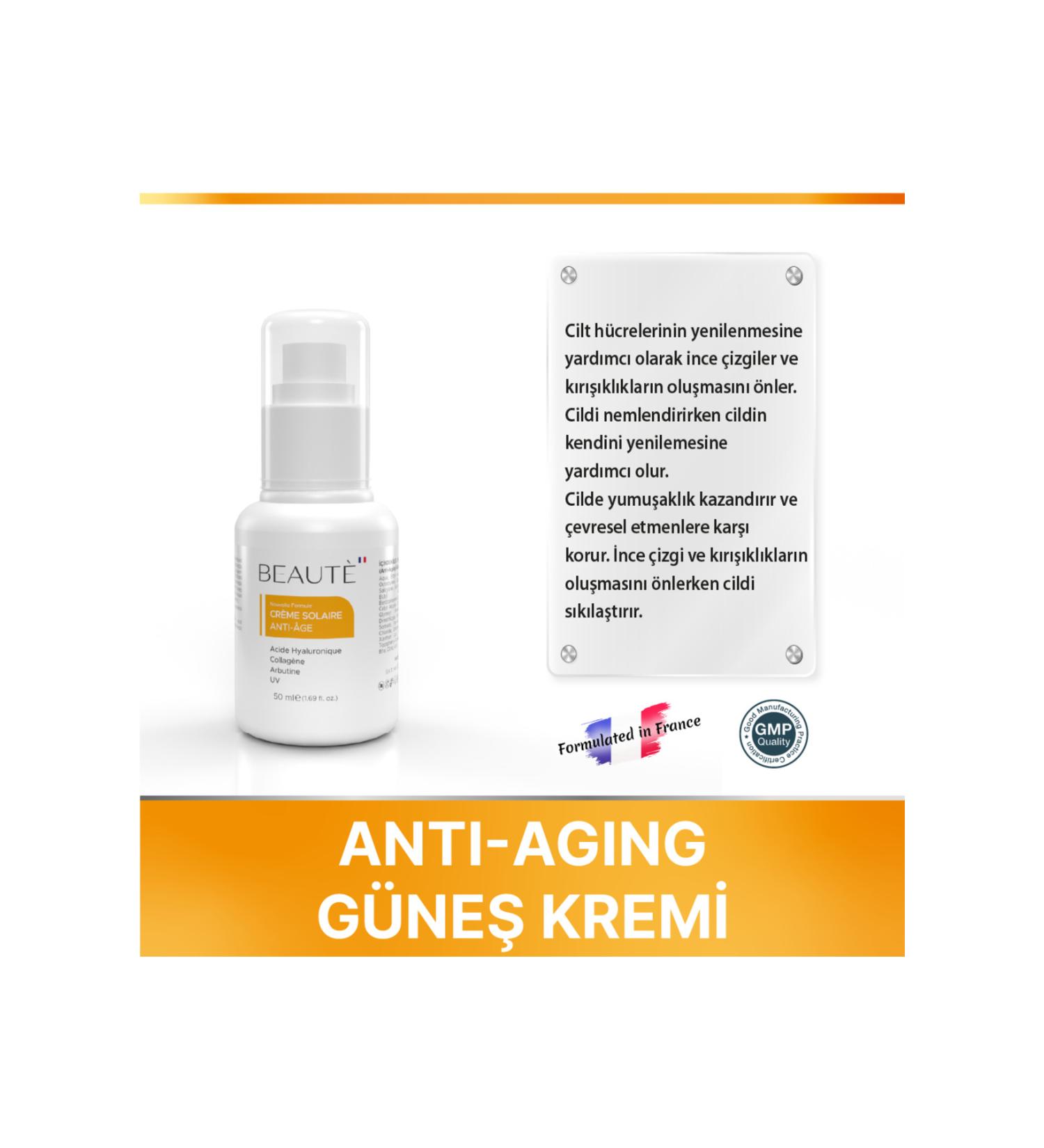 BEAUTE POUR TOI Beaute Anti-Aging Sun Cream 50 (50 ML)