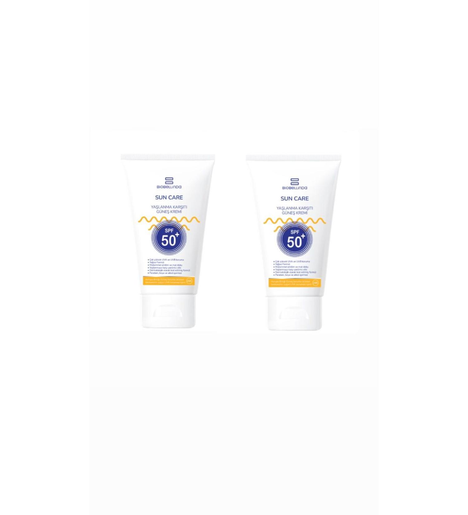 BioBellinda Anti-Aging Sun Cream 2 Pieces Spf 50 50 ml Bl136