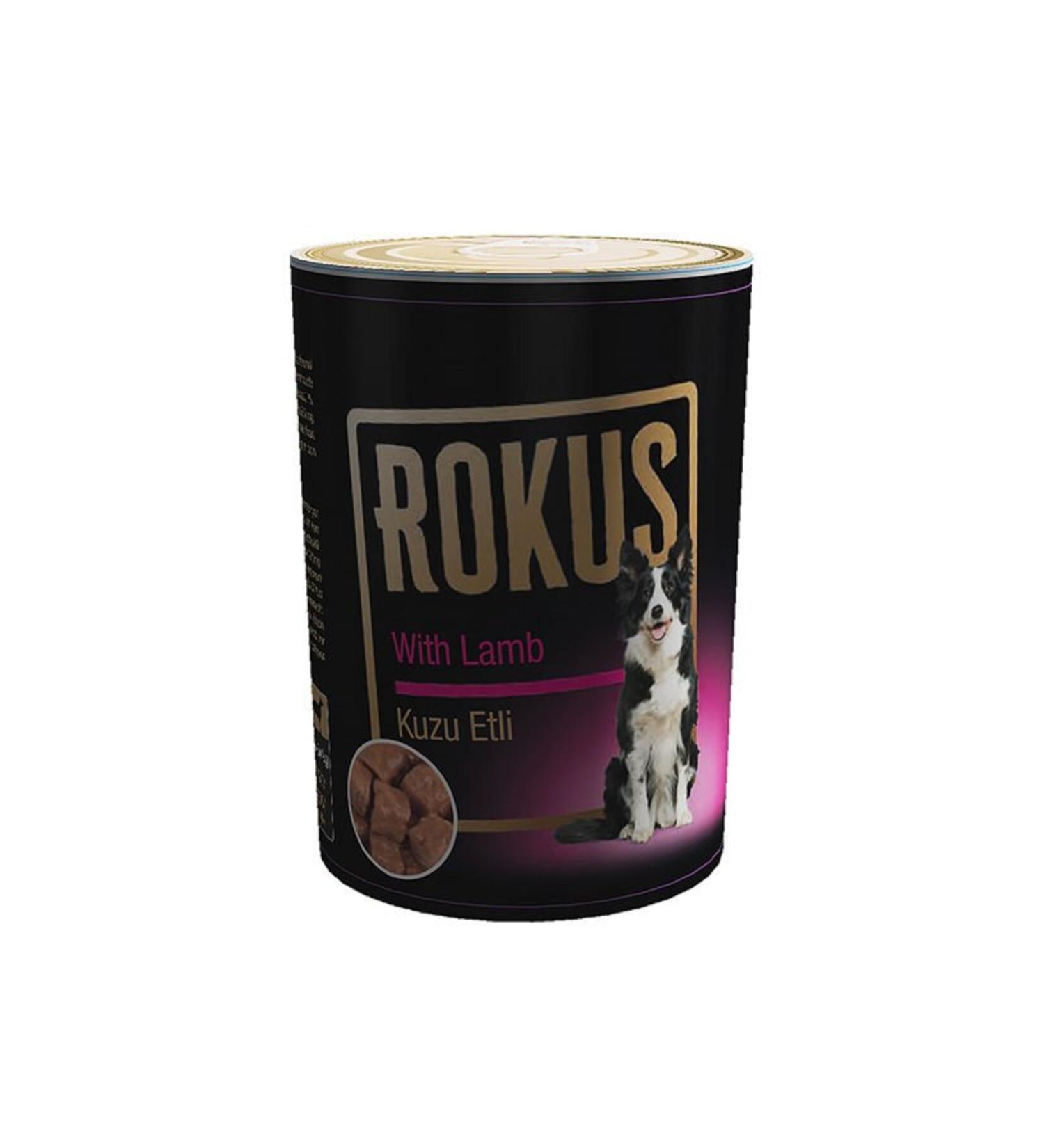 Rokus Lamb Adult Dog Canned Food 410 Gr