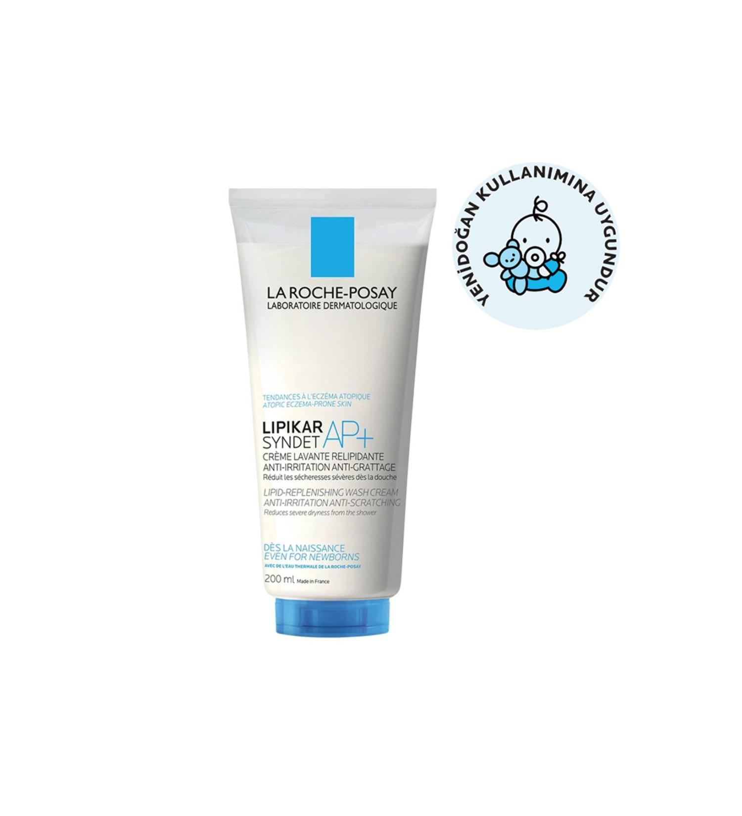 La Roche Posay Skin and body wash gel for very dry and sensitive skin for babies children and adults 200ml