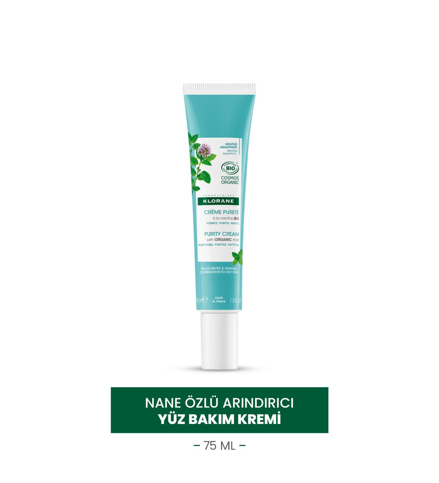 Klorane Mint Purifying Face Care Cream 40 Ml - Buy Online on GoSupps.com