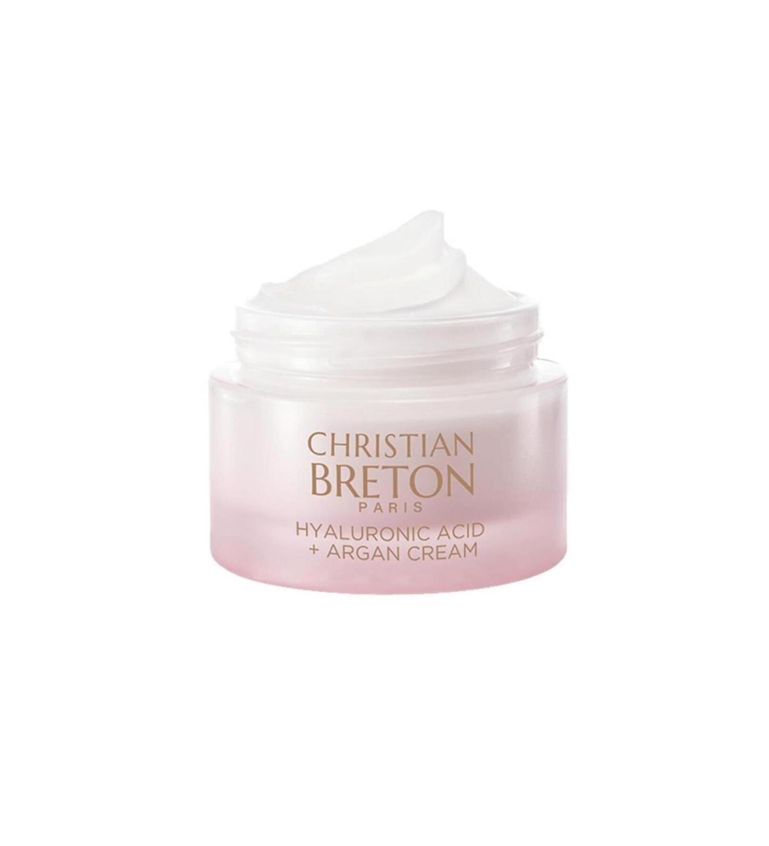 Christian Breton Fine Line Anti-Wrinkle Moisturizing Face Cream with Hyaluronic Acid + Argan Oil 50 ml.