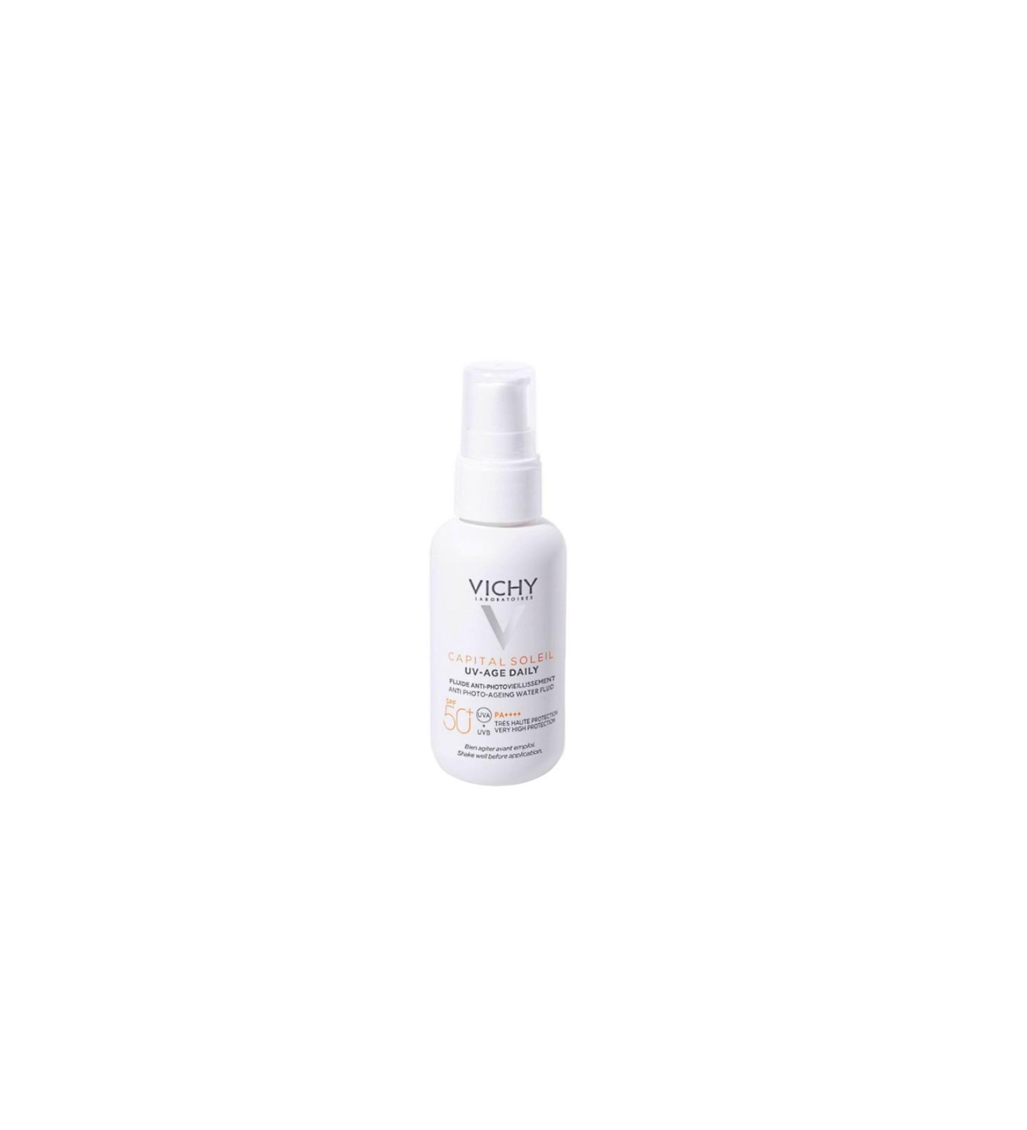 Vichy Capital Soleil UV-Age Daily SPF50+ Anti-Photo-Aging Light Texture Sunscreen 40 ml