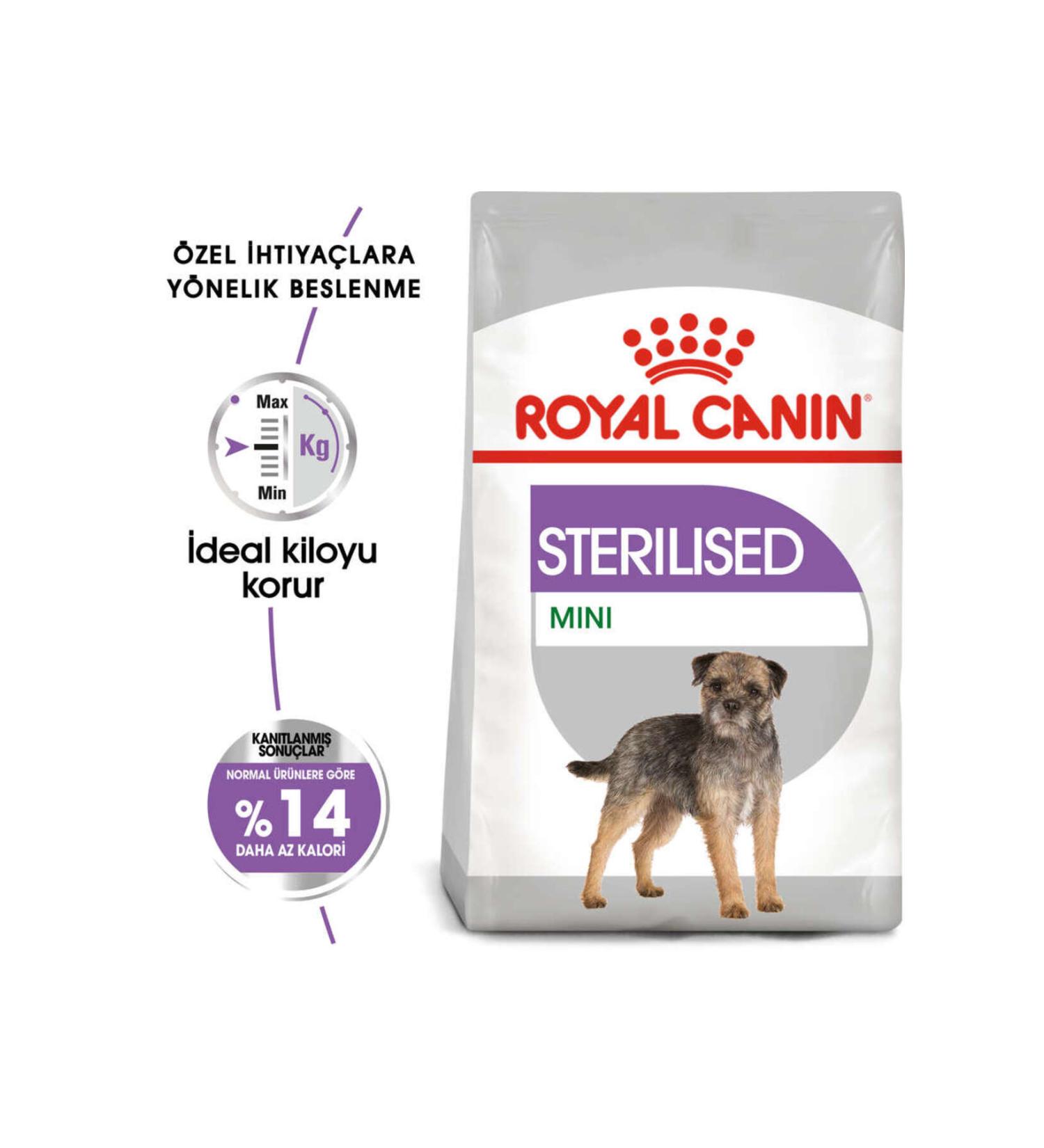 Royal Canin Mini Sterilized Small Breed Sterilized Dog Food 3 Kg (SKT 2024/6)