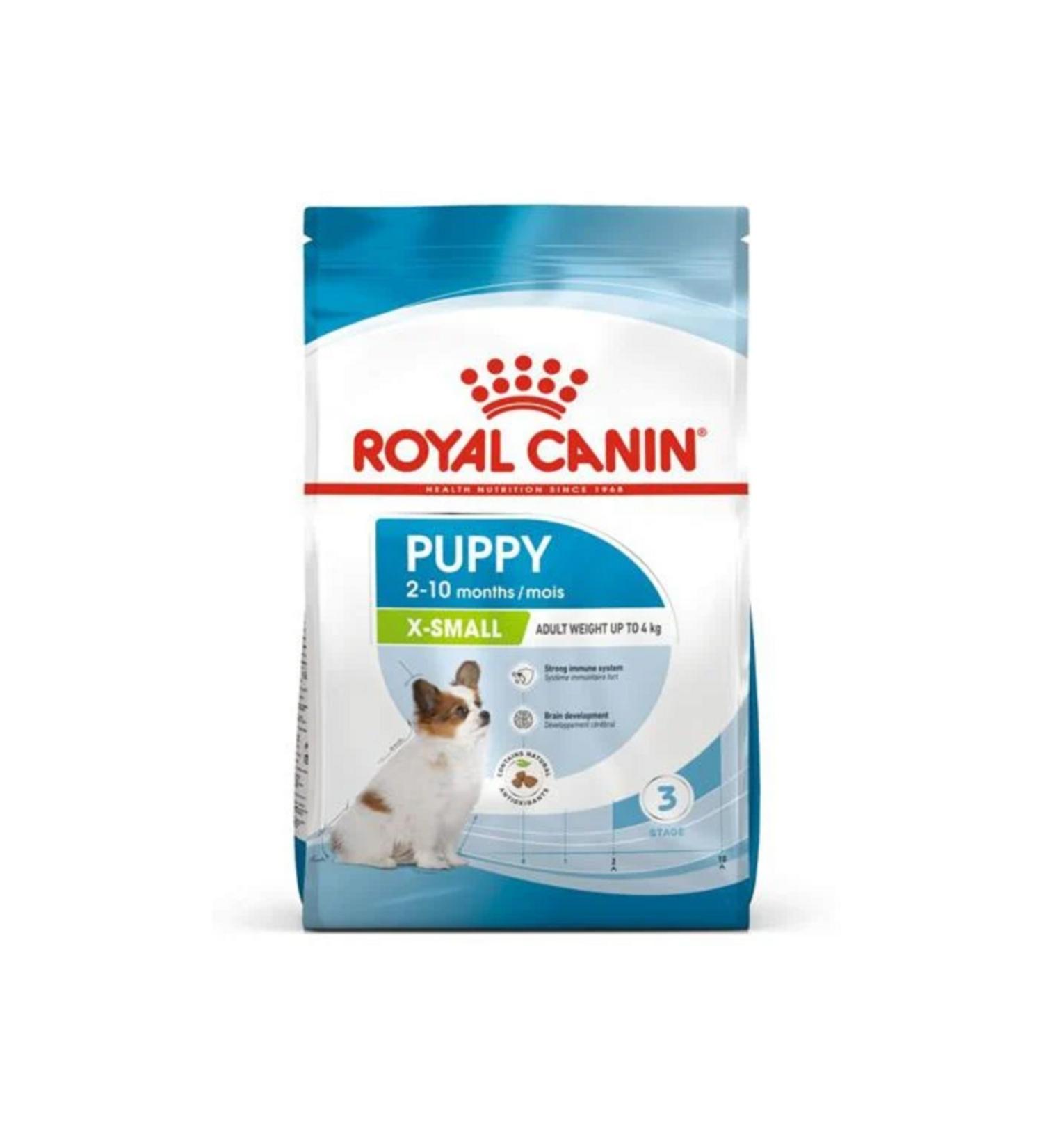 Royal Canin X-SMALL PUPPY SMALL BREED PUPPY FOOD 1.5 KG (SKT 2024-04)