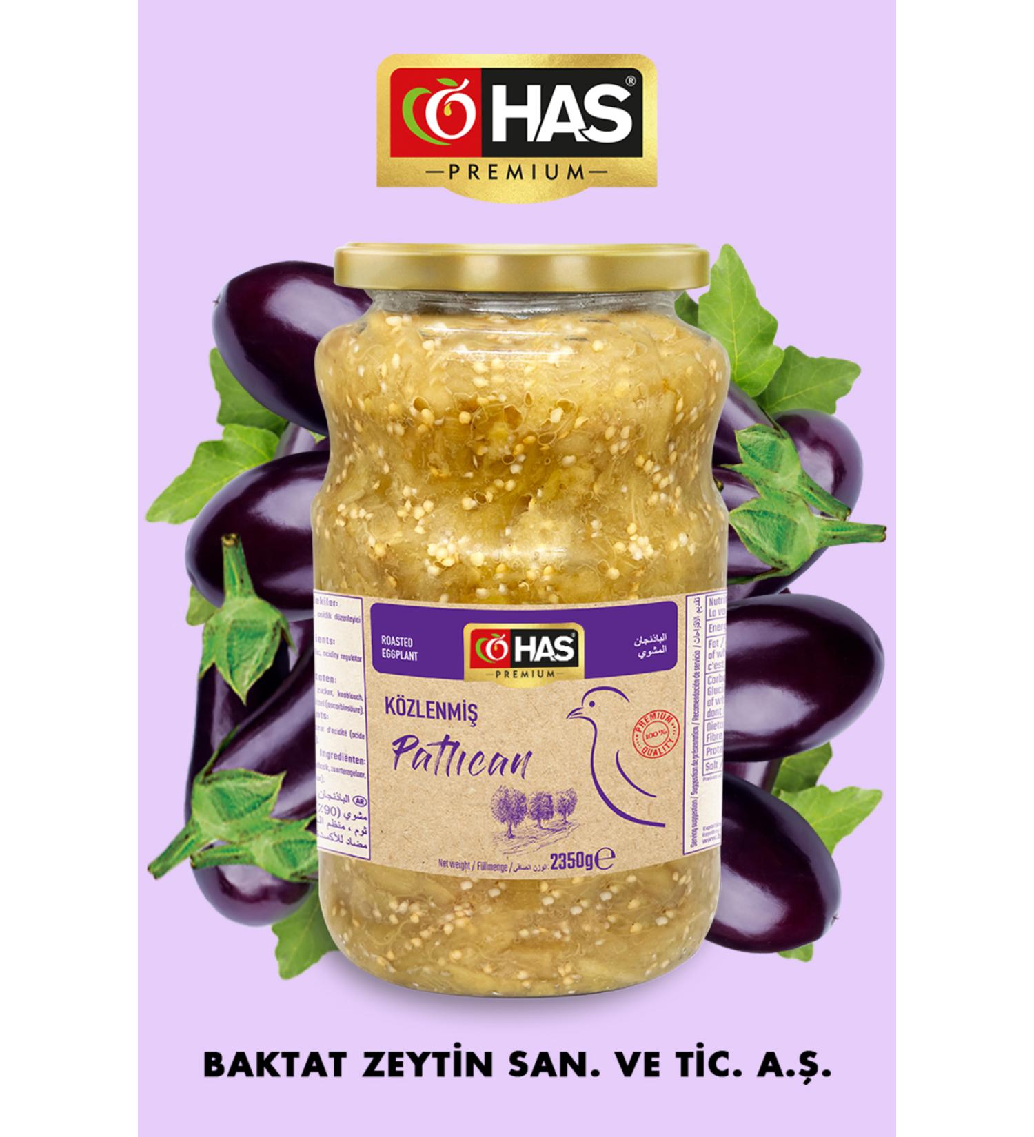 Has Premium Roasted Eggplant 2650cc