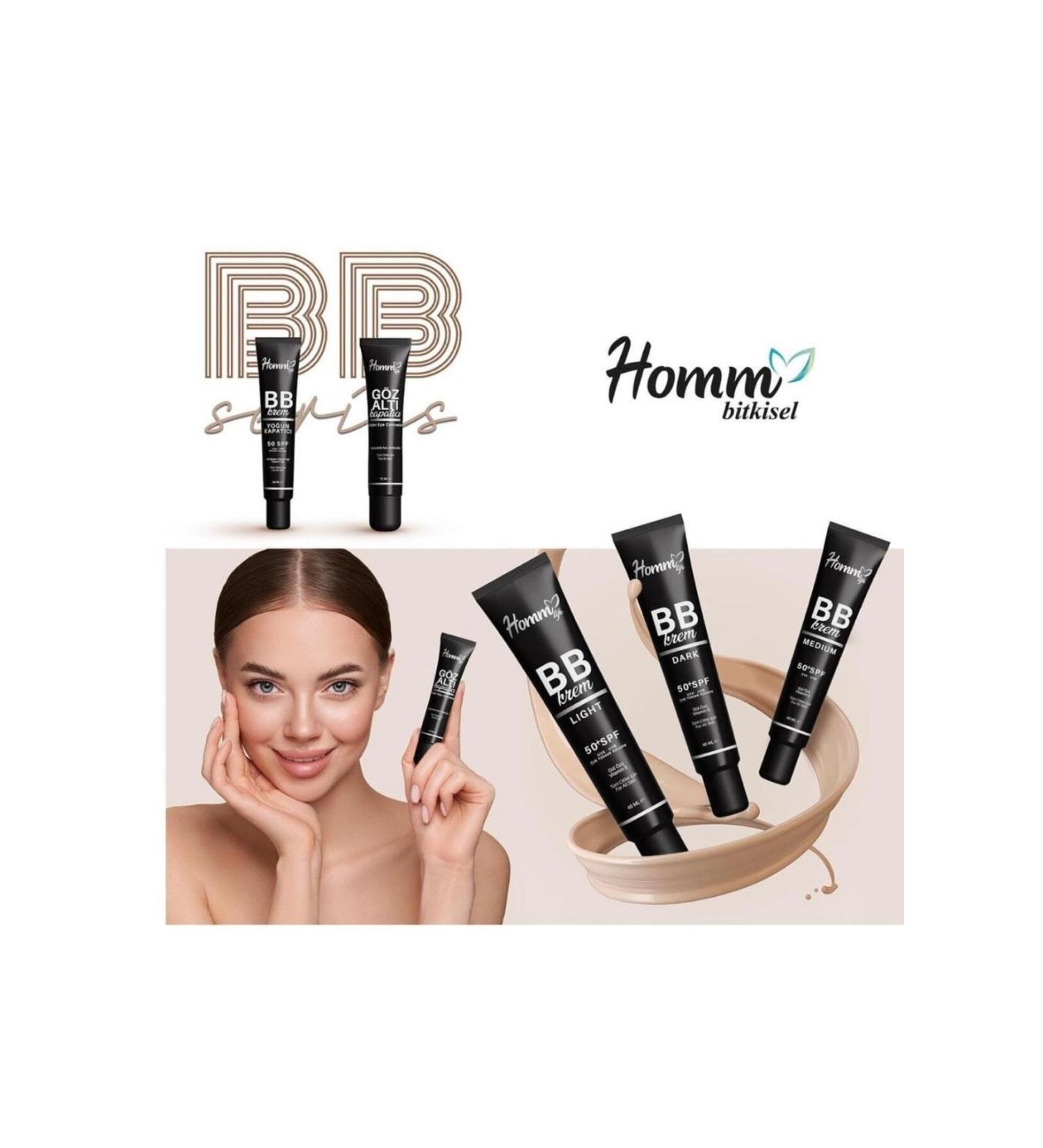 Homm Life Homm Life Bb Cream Light 50+ Spf 40 ml - Buy Online on GoSupps.com