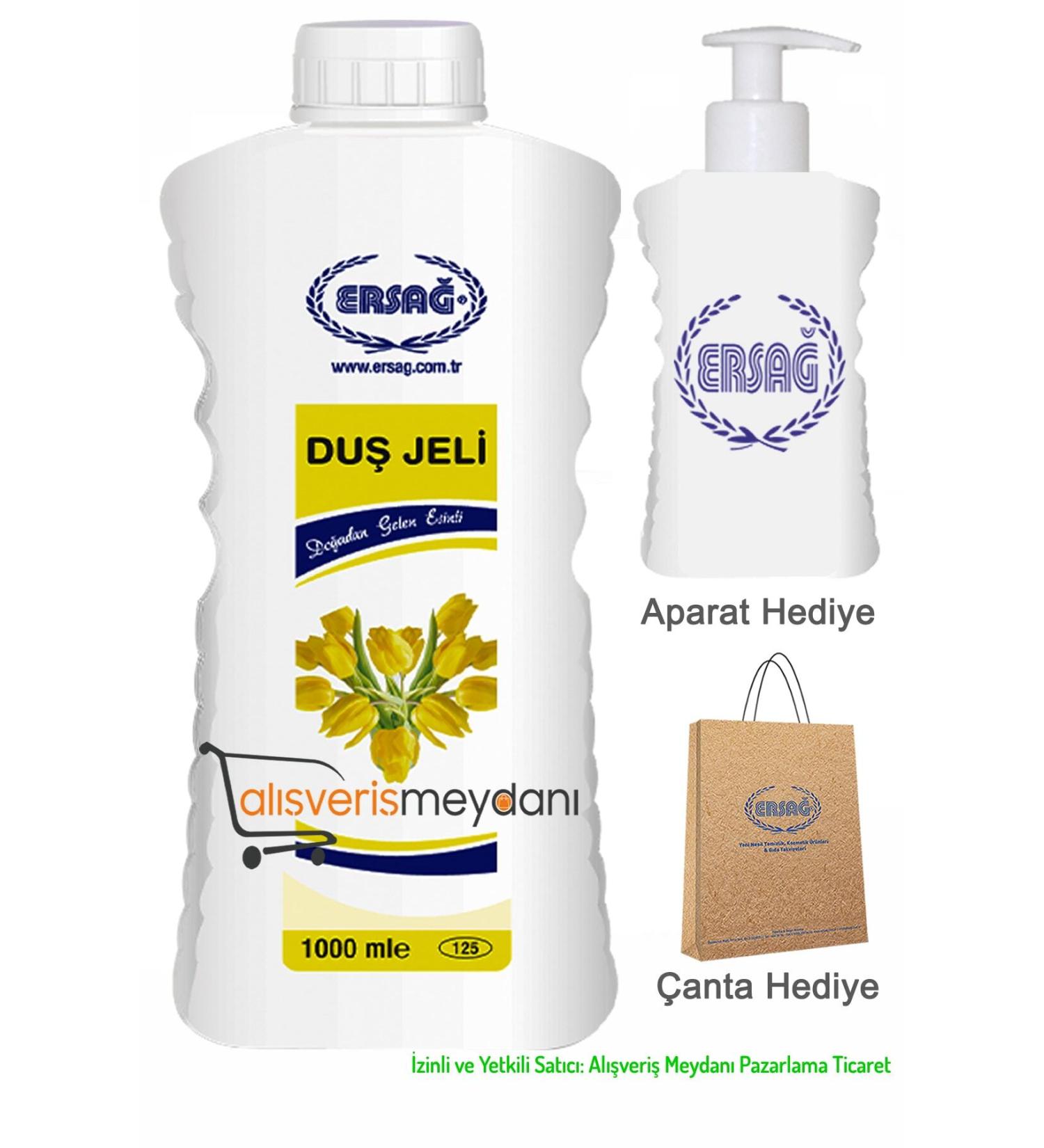 Ersa Shower Gel - Invoice - Device and Bag Gift - New - Original (1000 ML)