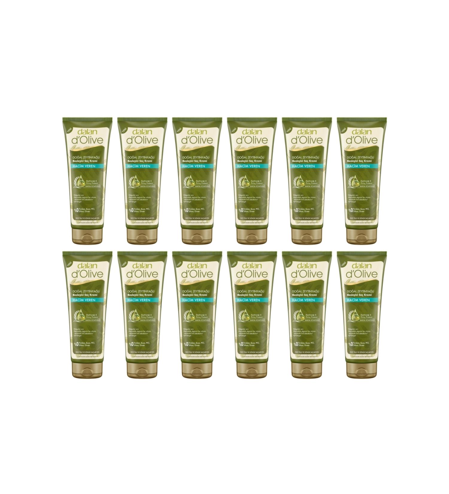 Dalan d'Olive Volumizing Conditioner 12 Pieces