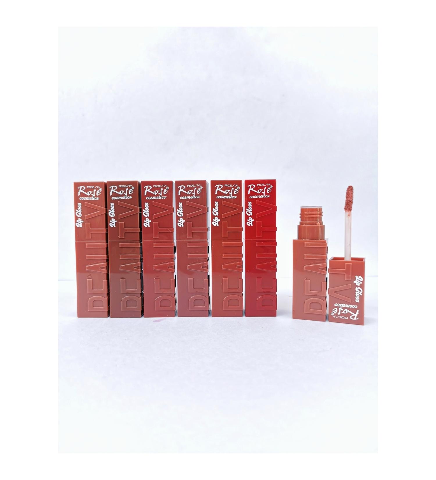 Cosha Beauty Rose Beauty 6-Pack Long-Lasting Lipstick Series