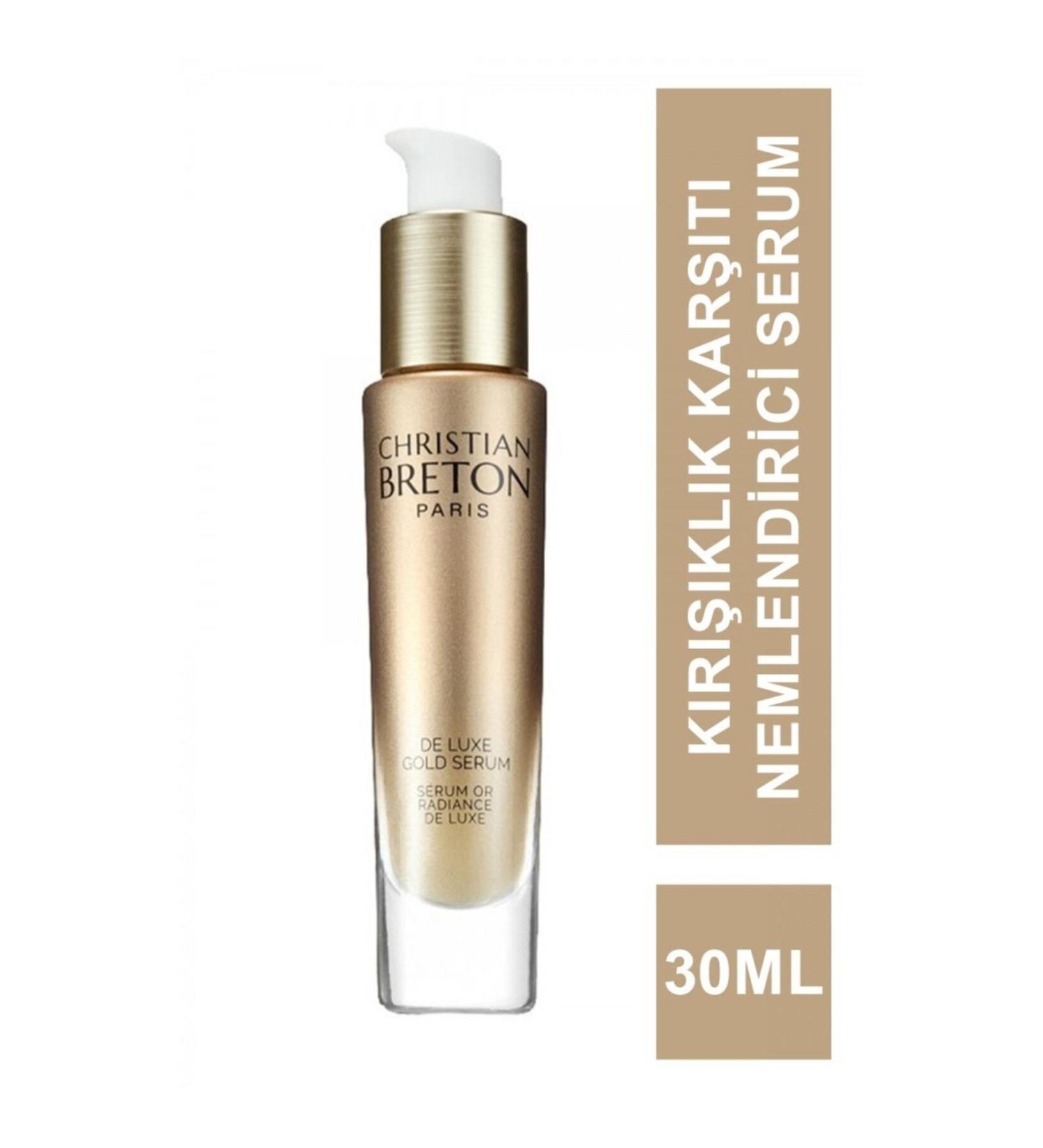 Christian Breton Gold and Caviar Extract Anti-Wrinkle Moisturizing Lifting Effect Skin Serum 30/Ml.