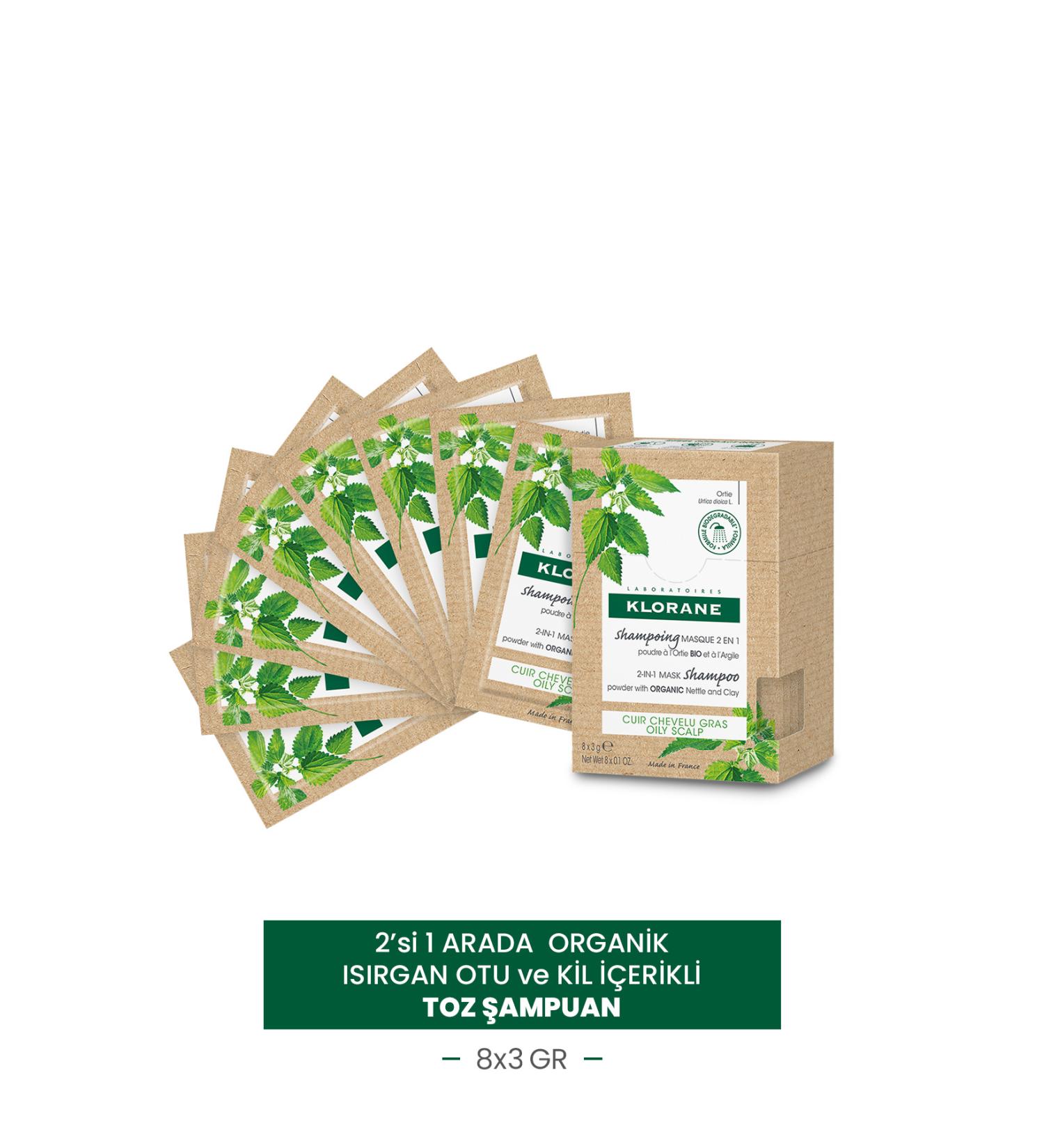 Klorane Nettle 2 in 1 8x3 Gr Mask Shampoo - Buy Online on GoSupps.com