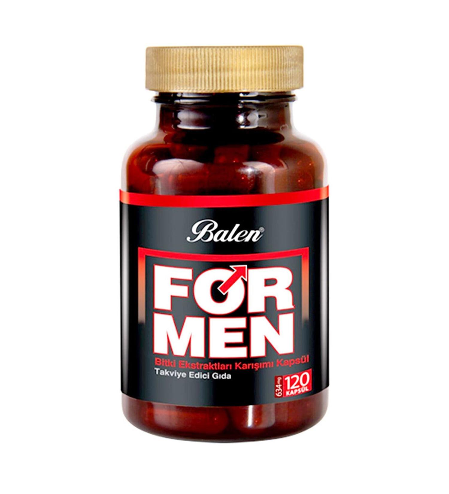 Balen Men's Tribulus 120 Caps 634 mg