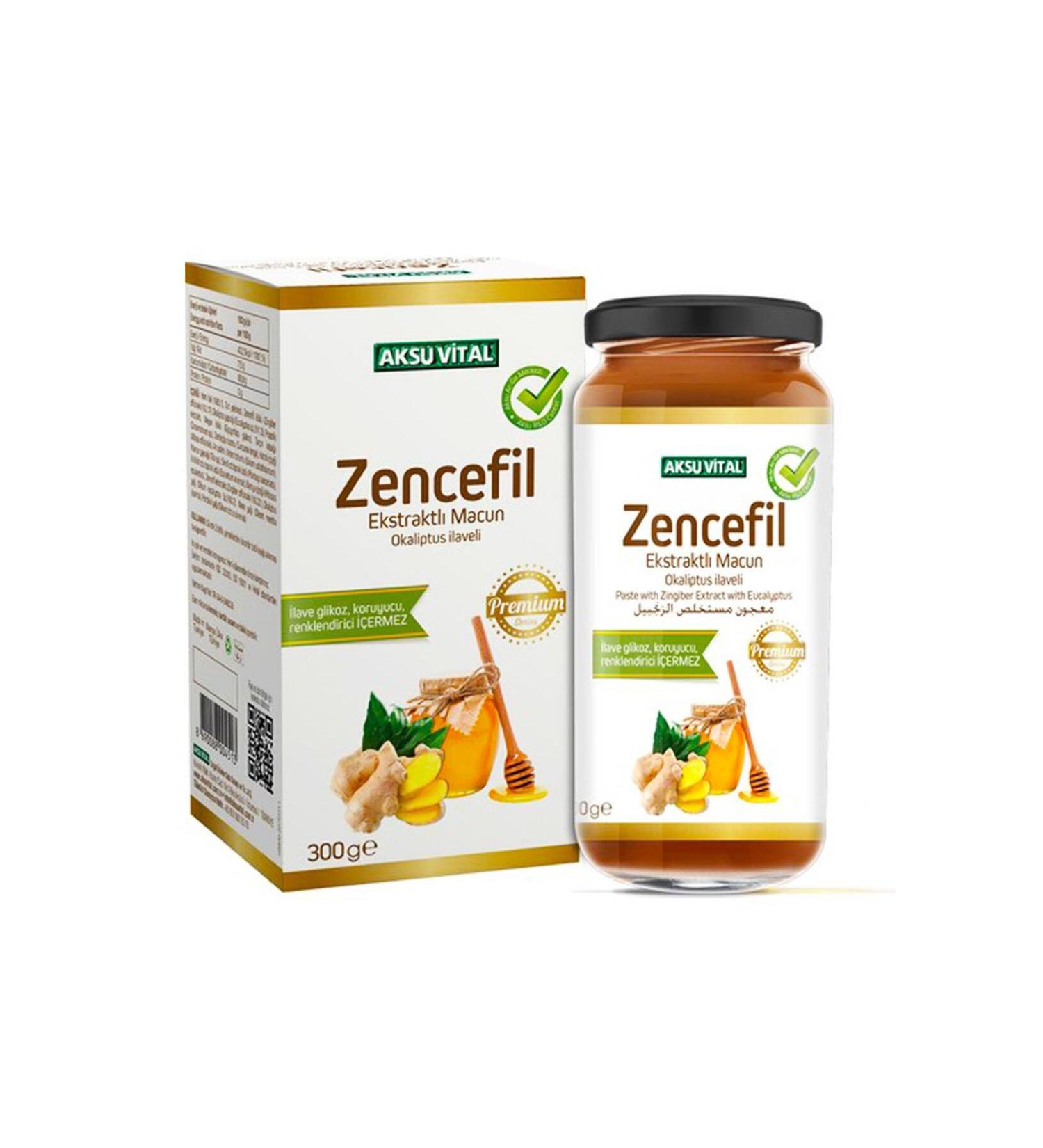 Aksu Vital Aksuvital Eucalyptus Added Ginger Extract Paste 300 G