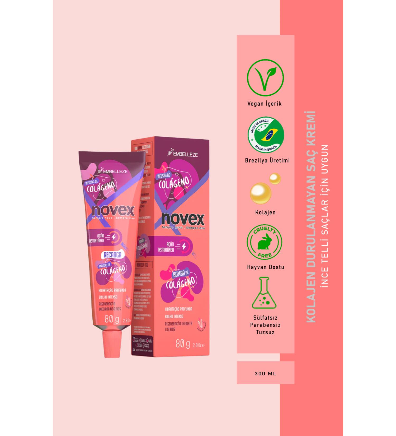 NOVEX Collagen Infusion Collagen Reloading Conditioner for Fine Hair 80g