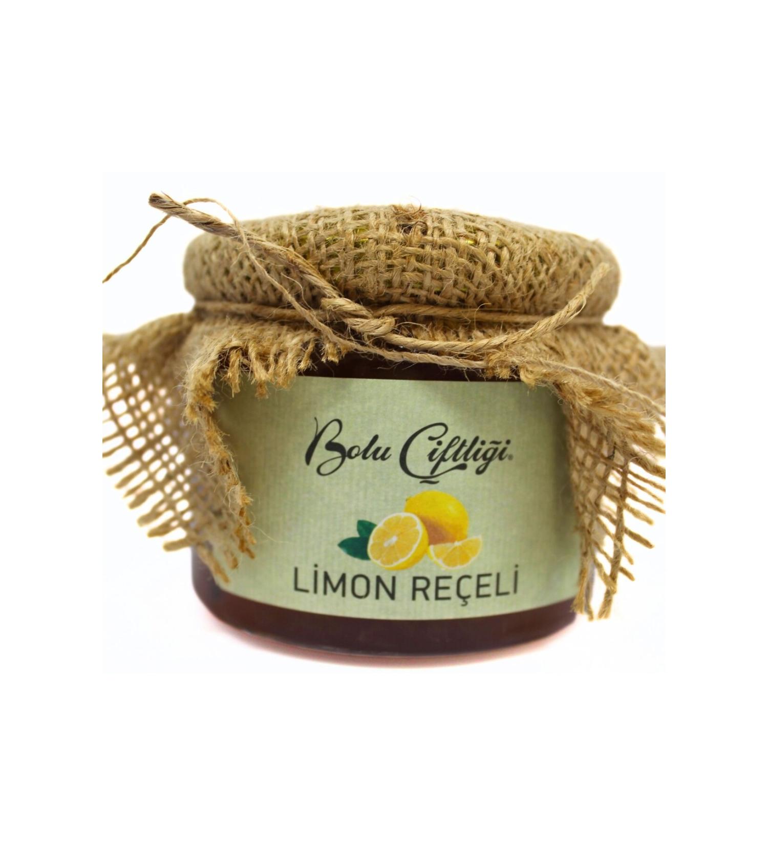 NAT NUT Lemon Jam 330 gr Glass Jar