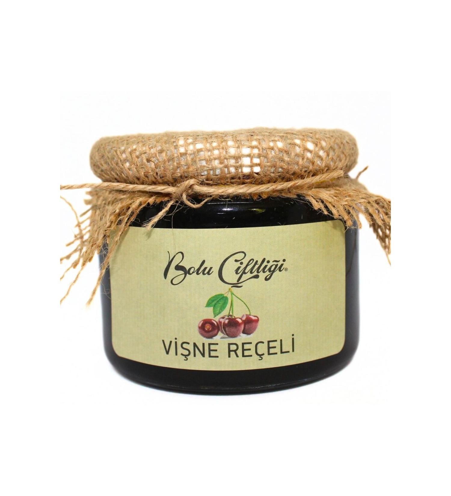 NAT NUT Cherry Jam 330 gr Glass Jar