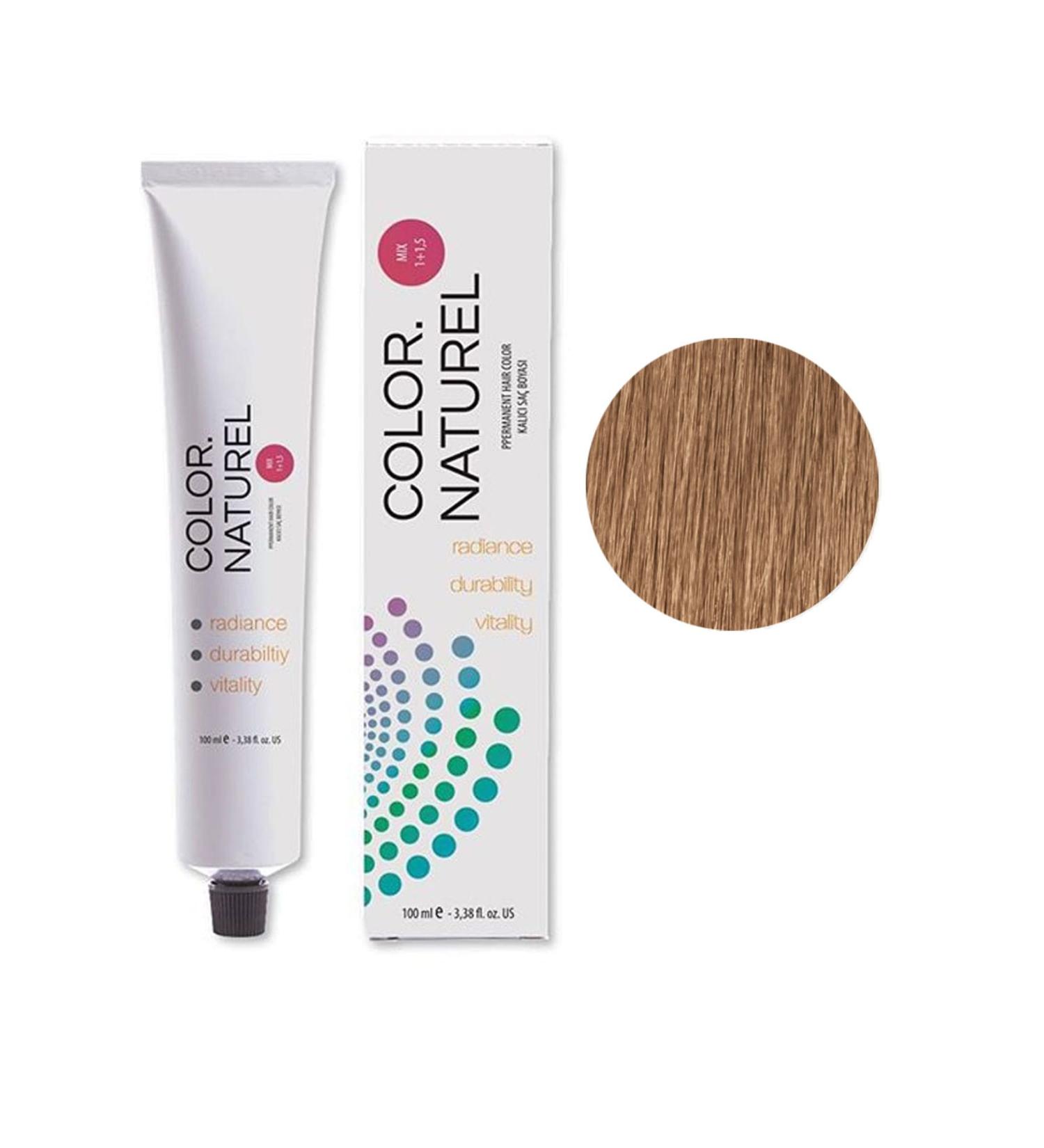 Color Naturel Permanent Hair Dye 100 ml - 8.77 Caramel 8681677051414