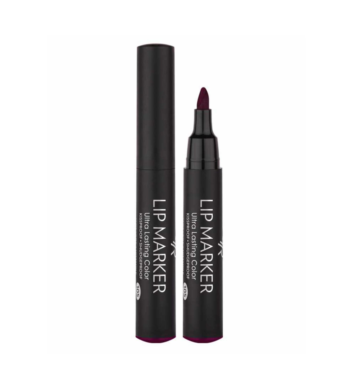 Golden Rose Lipstick - Lip Maker Ultra Lasting Color No: 105 8691190760052