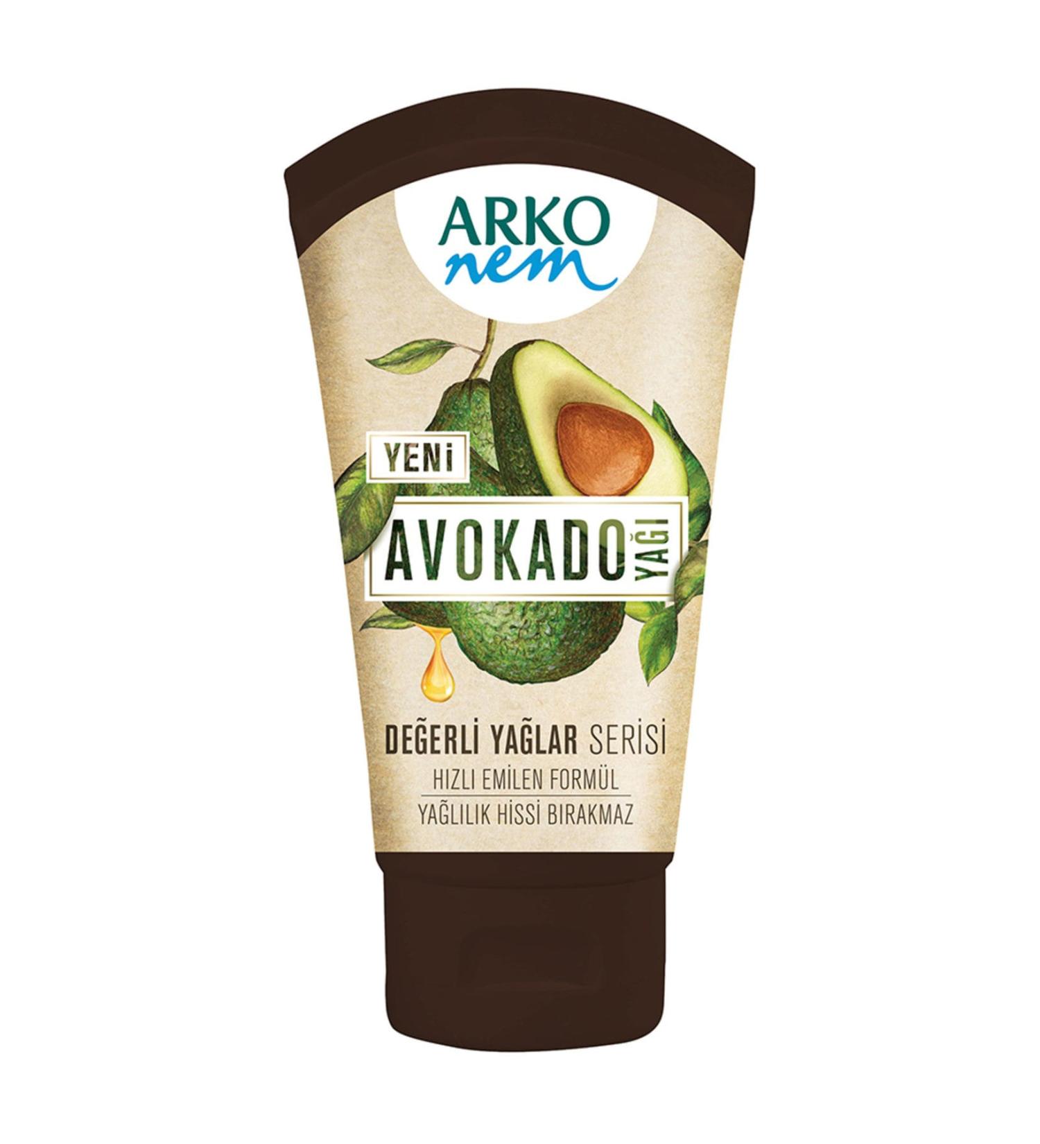Arko Precious Oils Avocado Oil Moisturizing Cream 60 ml