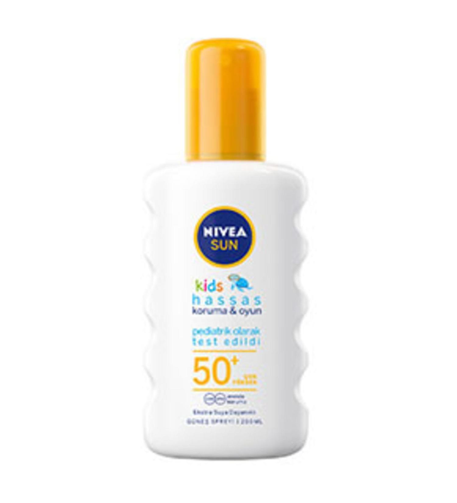NIVEA Sun Kids Sensitive Protection & Play Sun Spray Gkf50+ 200 ml