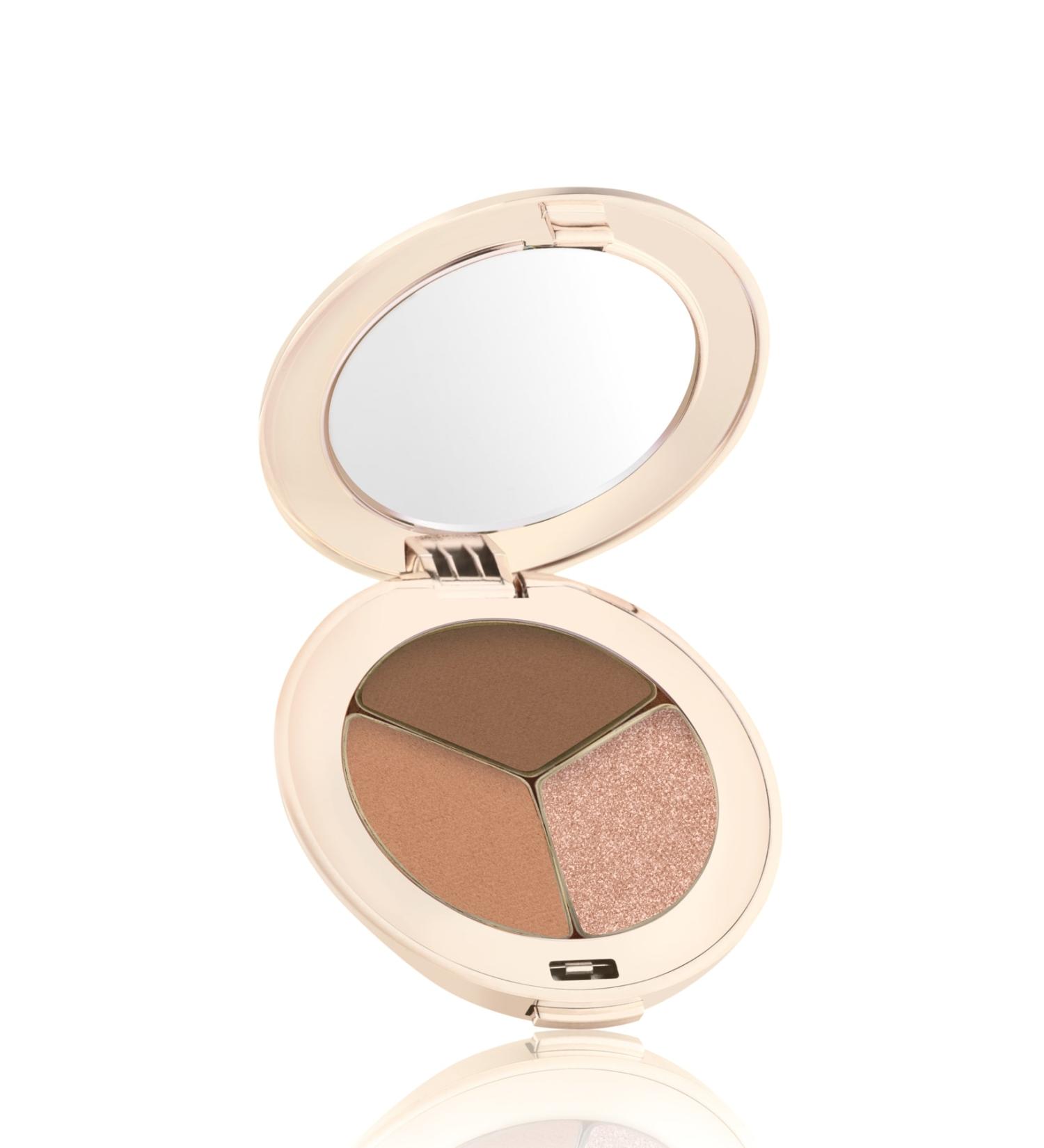 Jane Iredale PurePressed Eye Shadow Triple Cognac 2.8 g 670959111159 - Buy Online on GoSupps.com