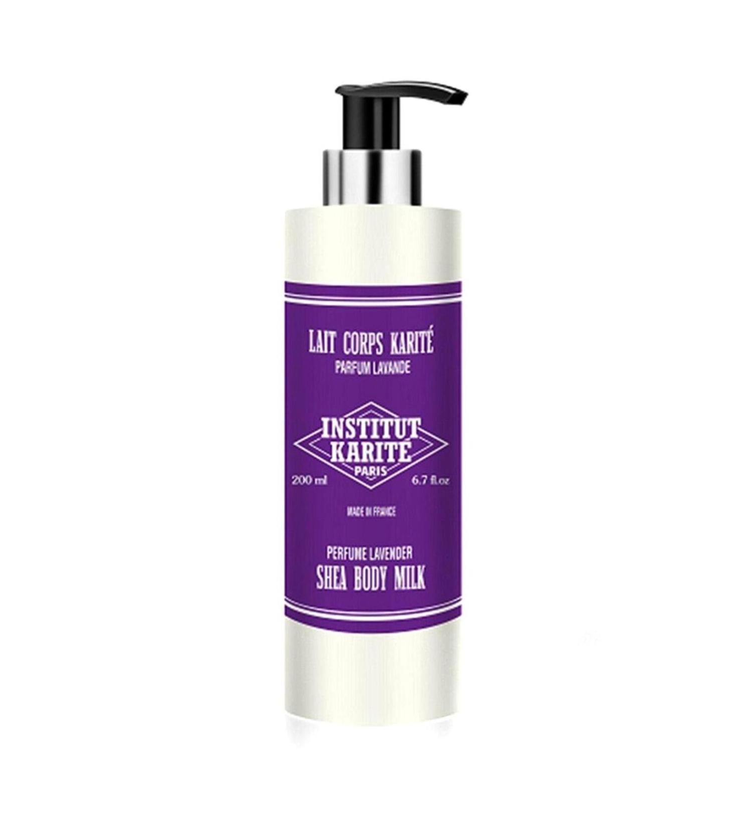 Institut Shower Gel - Karite Paris Lavender Shea Butter Body Milk Moisturiser 200 ml 3760091903136
