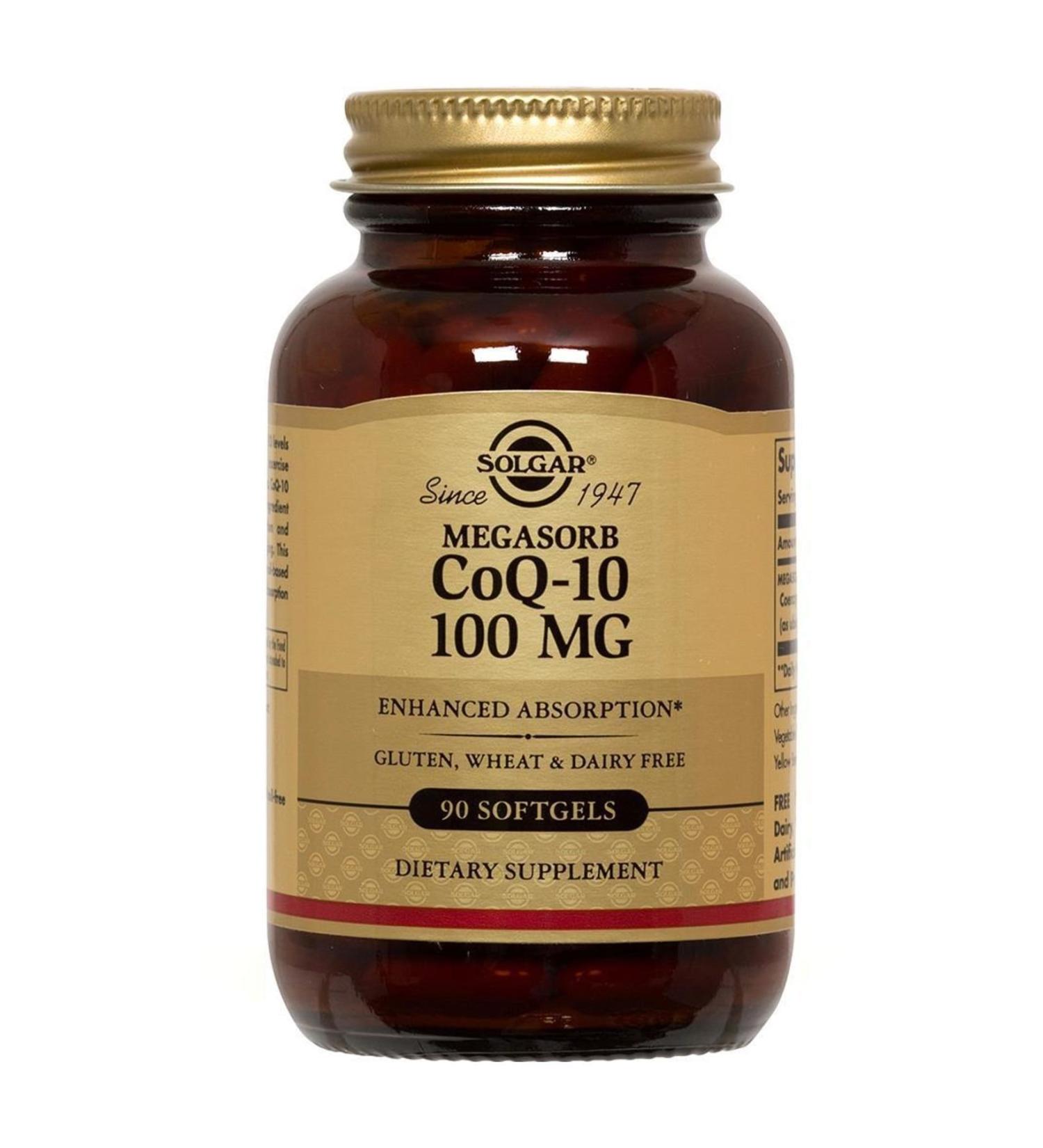 Solgar Co-Q10 (Coenzyme Q10) 100 Mg 60 Capsules