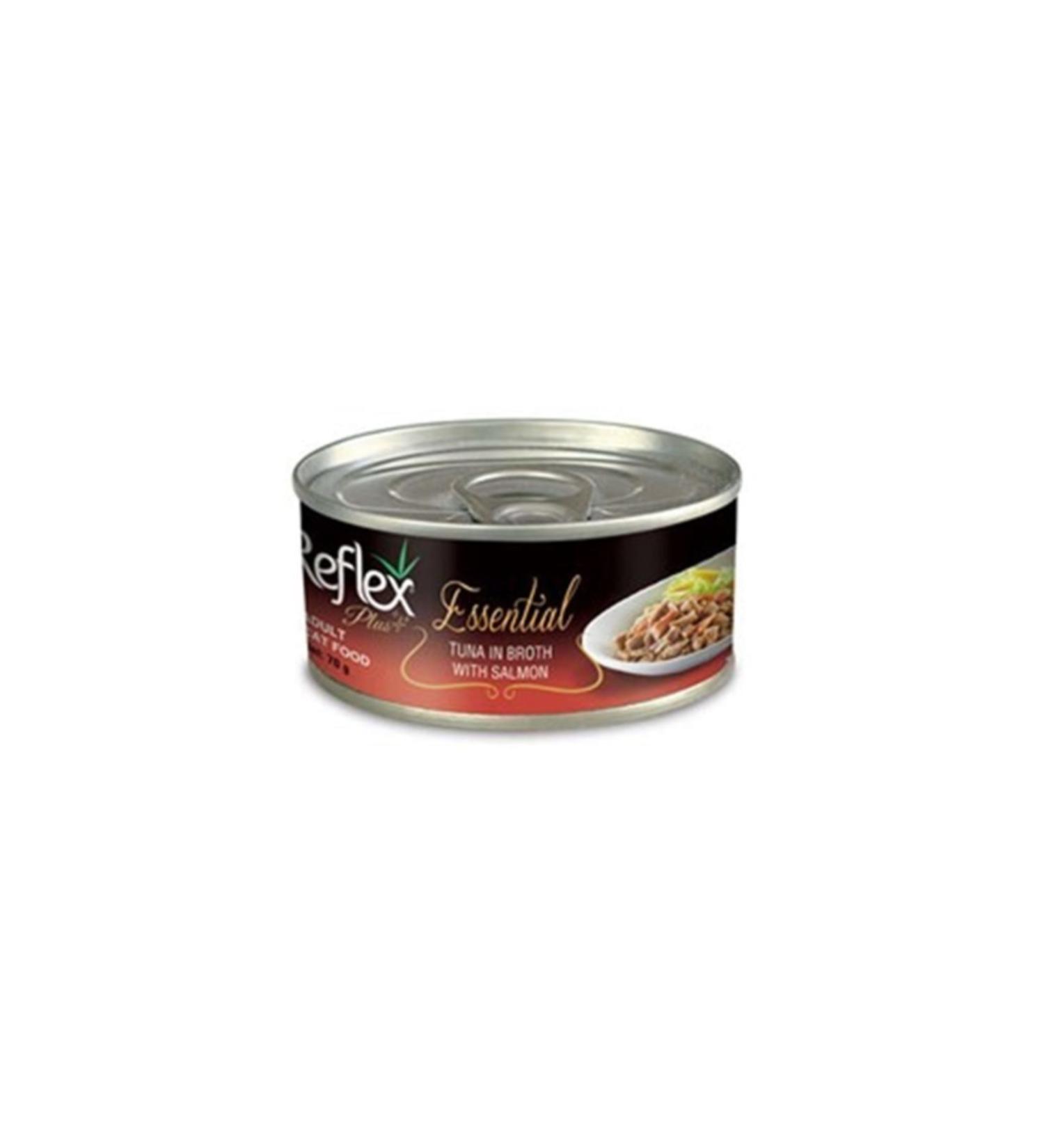 Reflex Essential Tuna and Salmon Cat Canned Food - 70 gr (12 Pieces)
