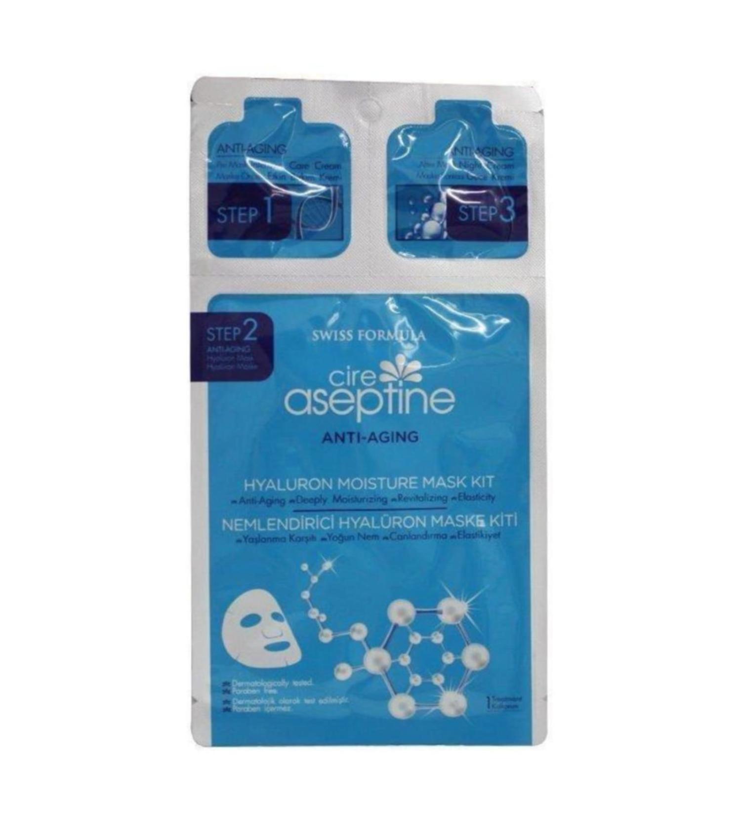Cire Aseptine Hyaluron 3-Step Mask Moisturizer
