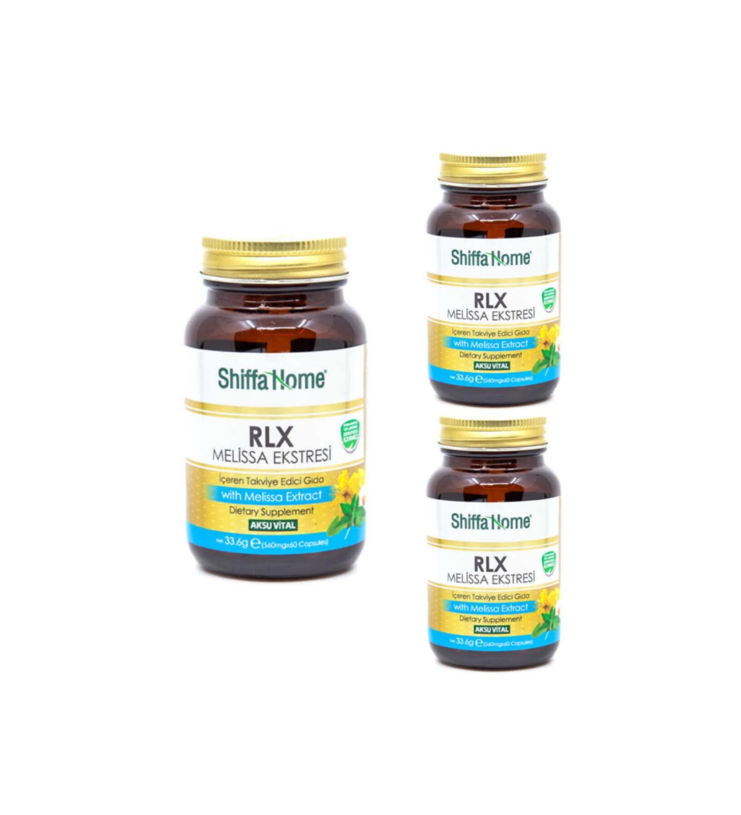 Shiffa Home Rlx Melissa Extract X 3 Pieces
