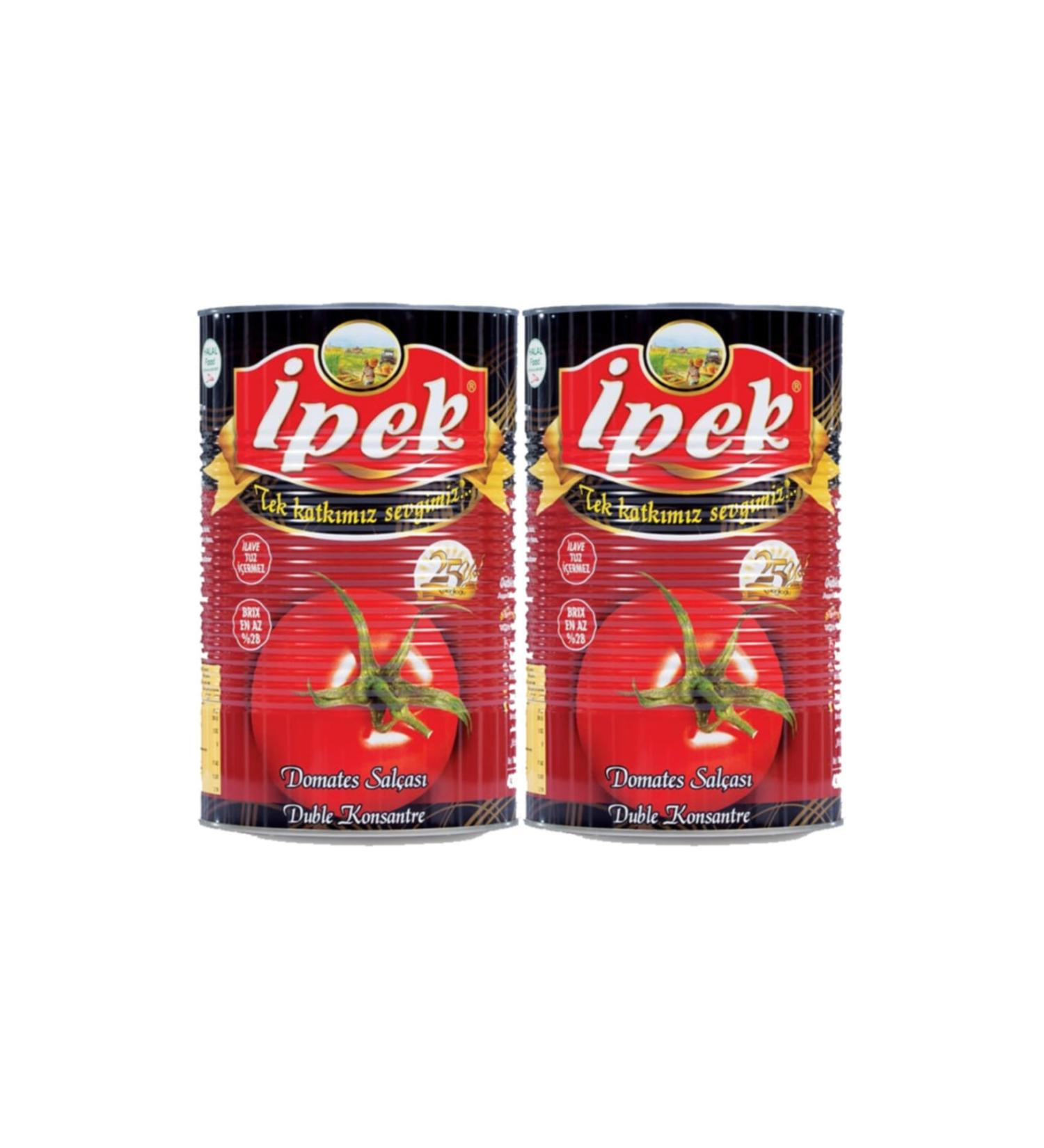 Silk Tomato Paste 28 Brix 4300 gr Tin X 2 Pieces Tomato Paste