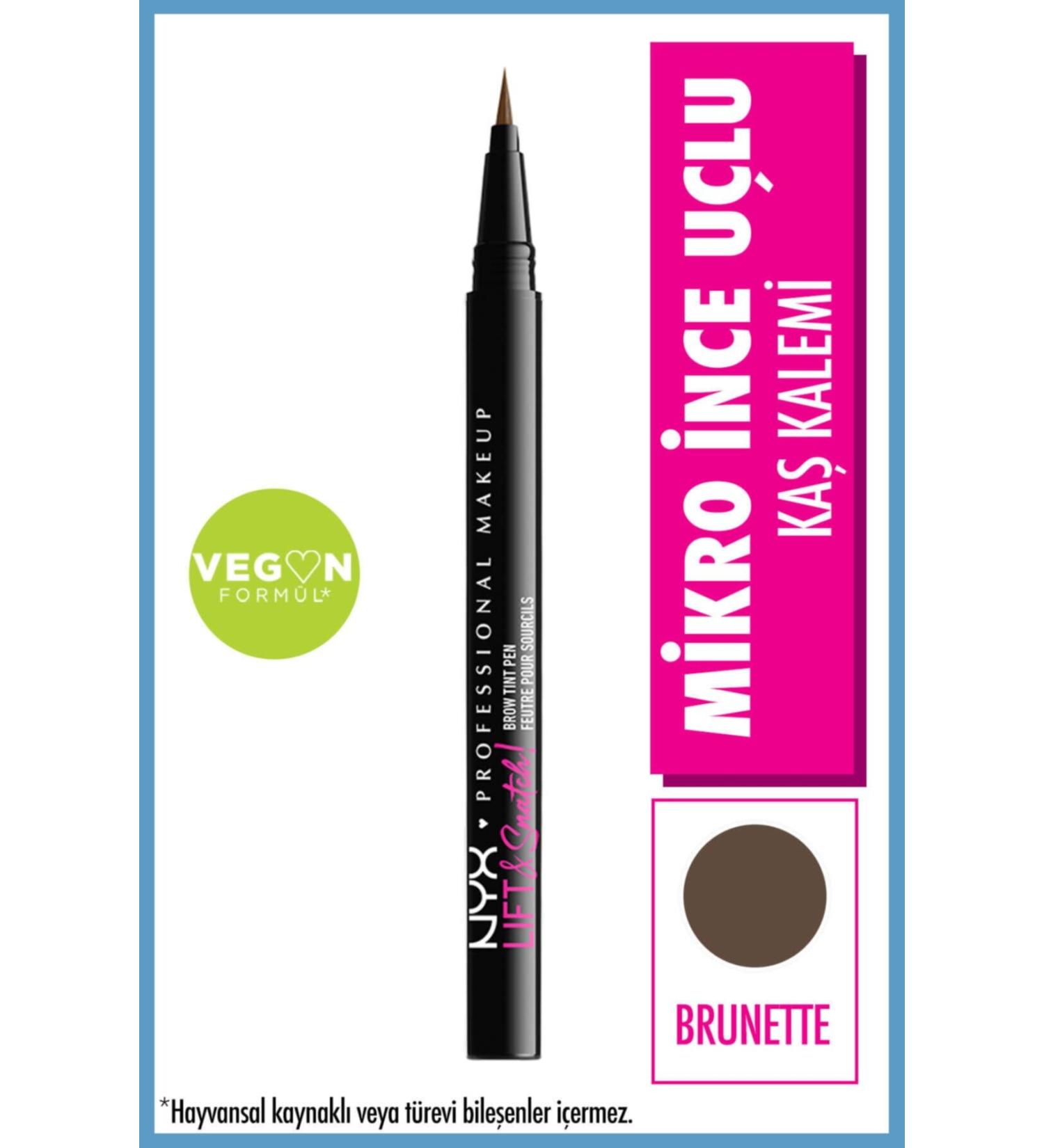 NYX Lift & Snatch! Brow Tint Pen Brunette - Eyebrow Pencil