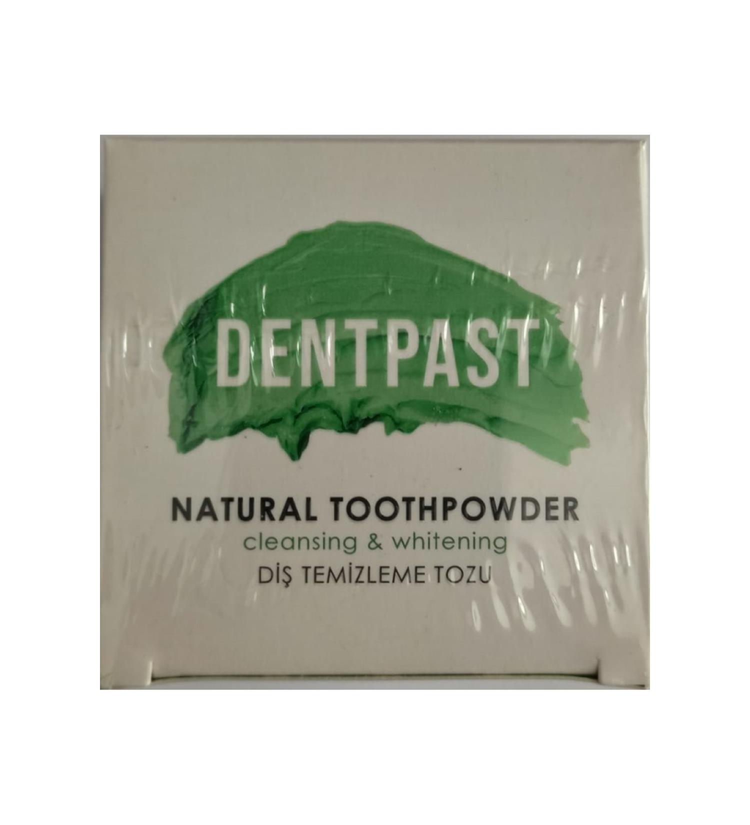 DENTPAST TEETH CLEANING-WHITENING POWDER