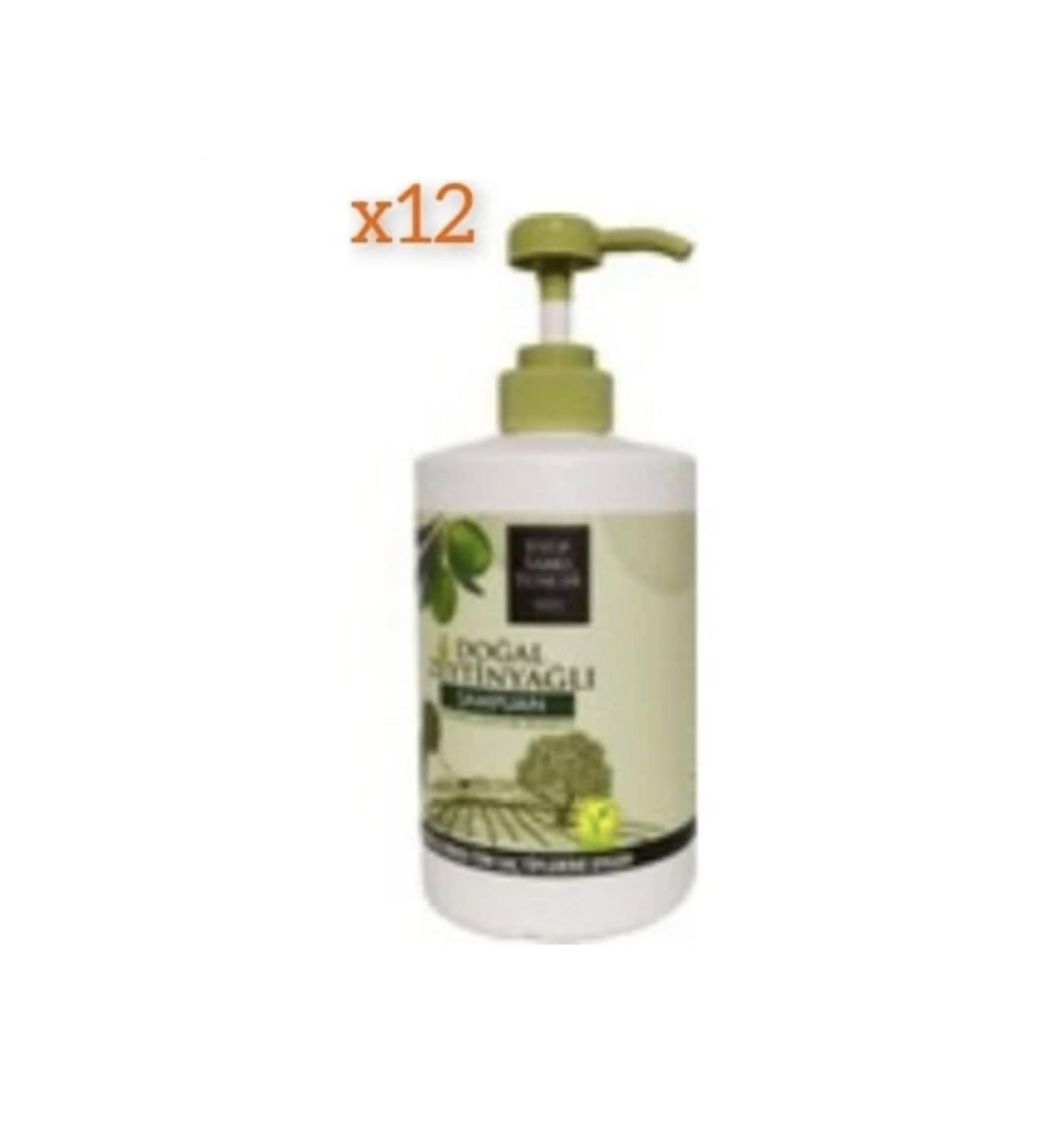 Ey p Sabri Tuncer Natural Olive Oil Shampoo 700 ml x 12
