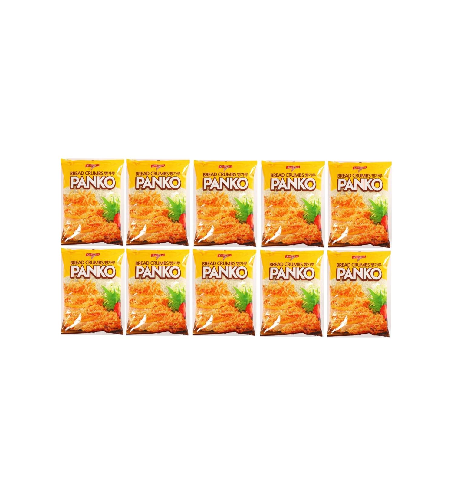 Seven Co Panko Bread Crumbs 1 KG x 10 Pieces (Box)