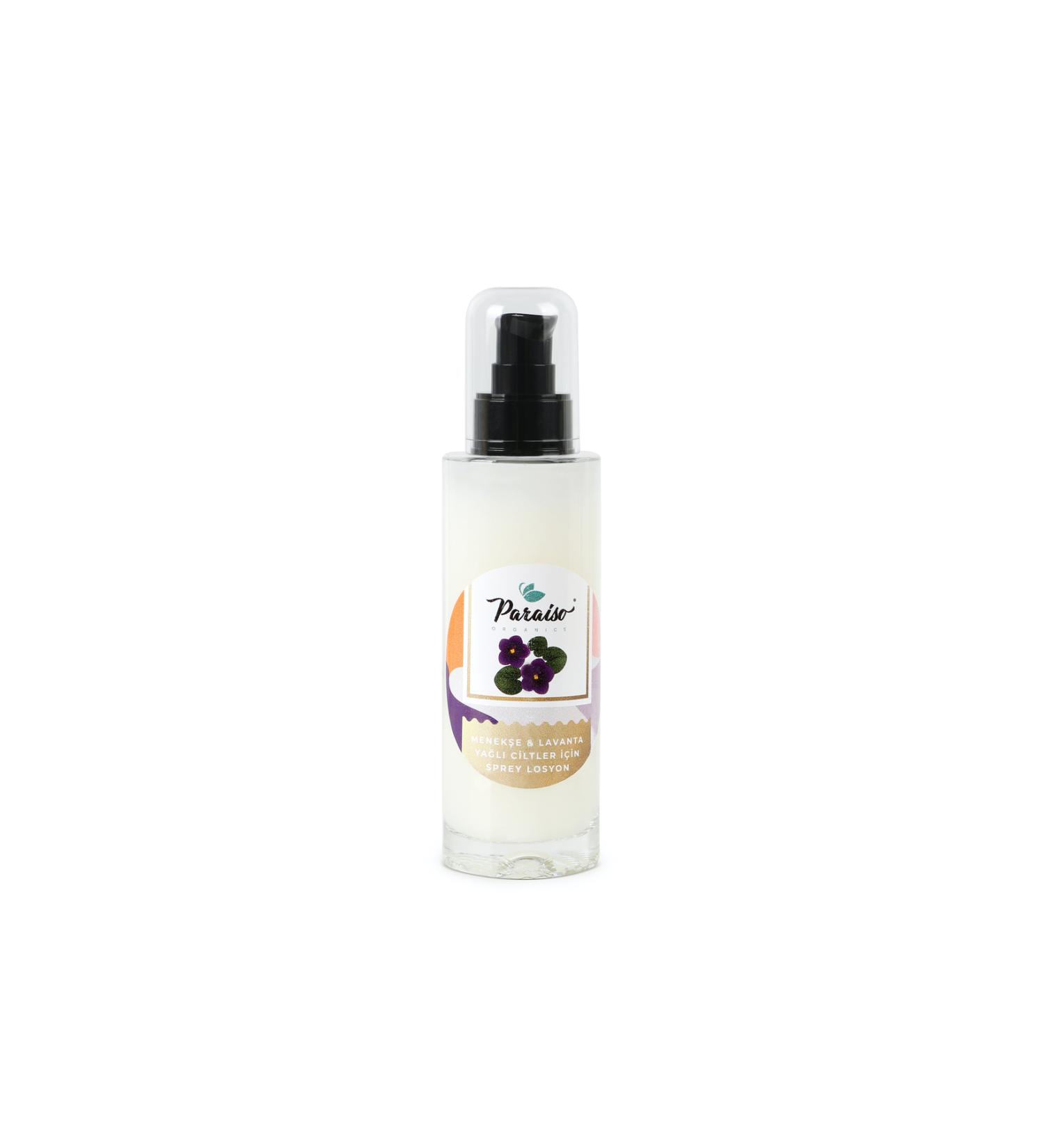 Paraiso Organics Violet & Lavender Face Lotion for Combination and Oily Skin 100 ml
