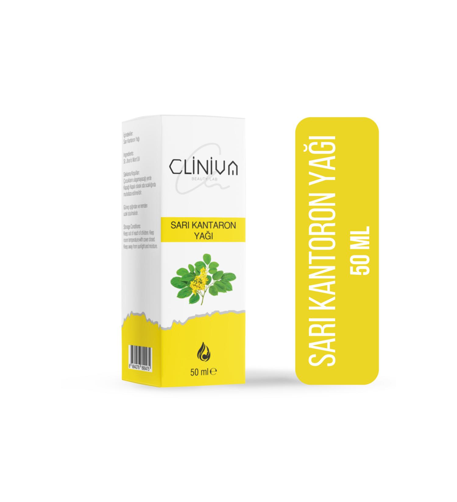 cliniva St. John's Wort Oil 0 Natural Herbal Fixed Oil 50ml