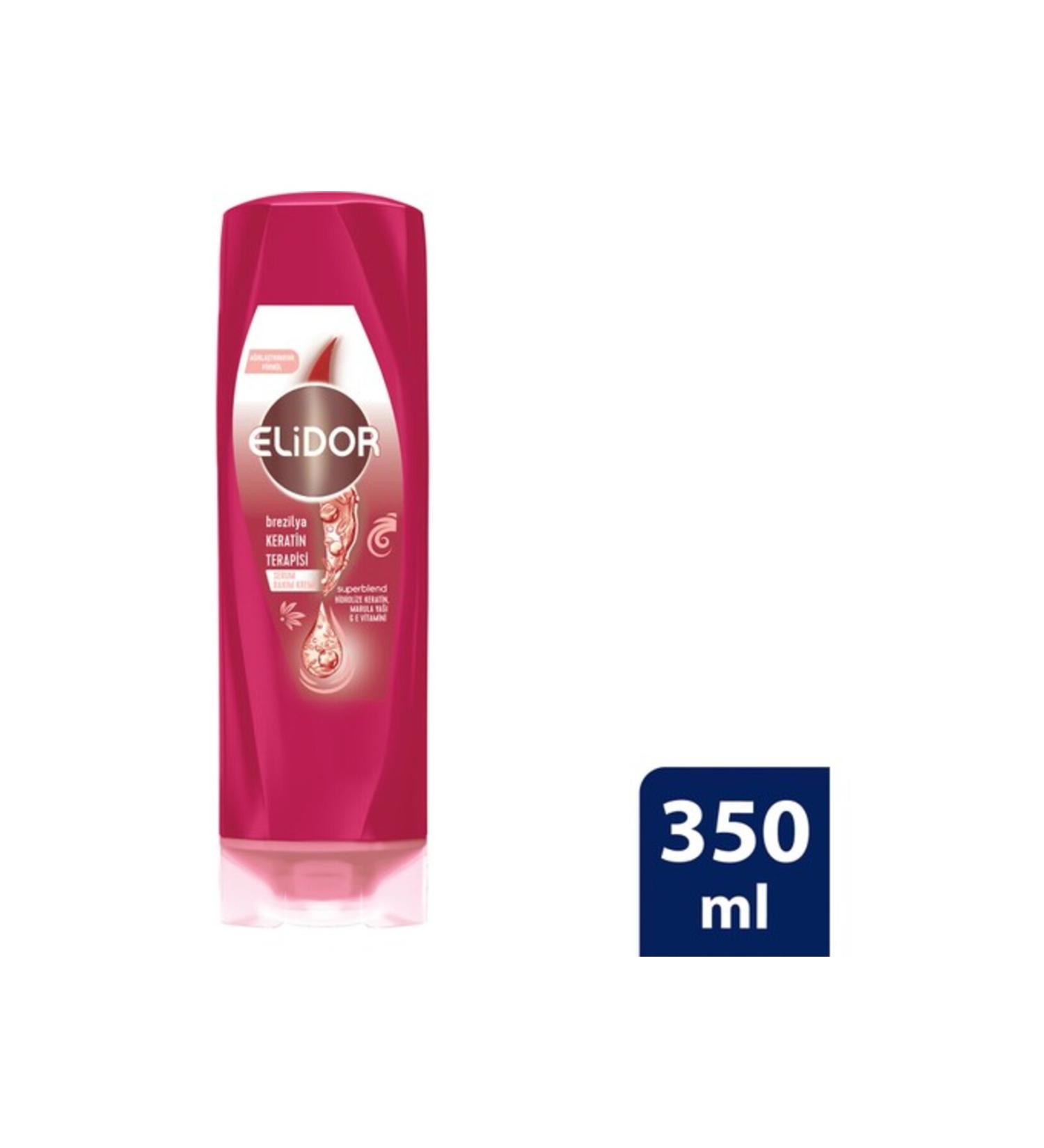 Elidor ELIDOR HAIR CREAM 350 ML KERATIN THERAPY MARULA - Buy Online on GoSupps.com