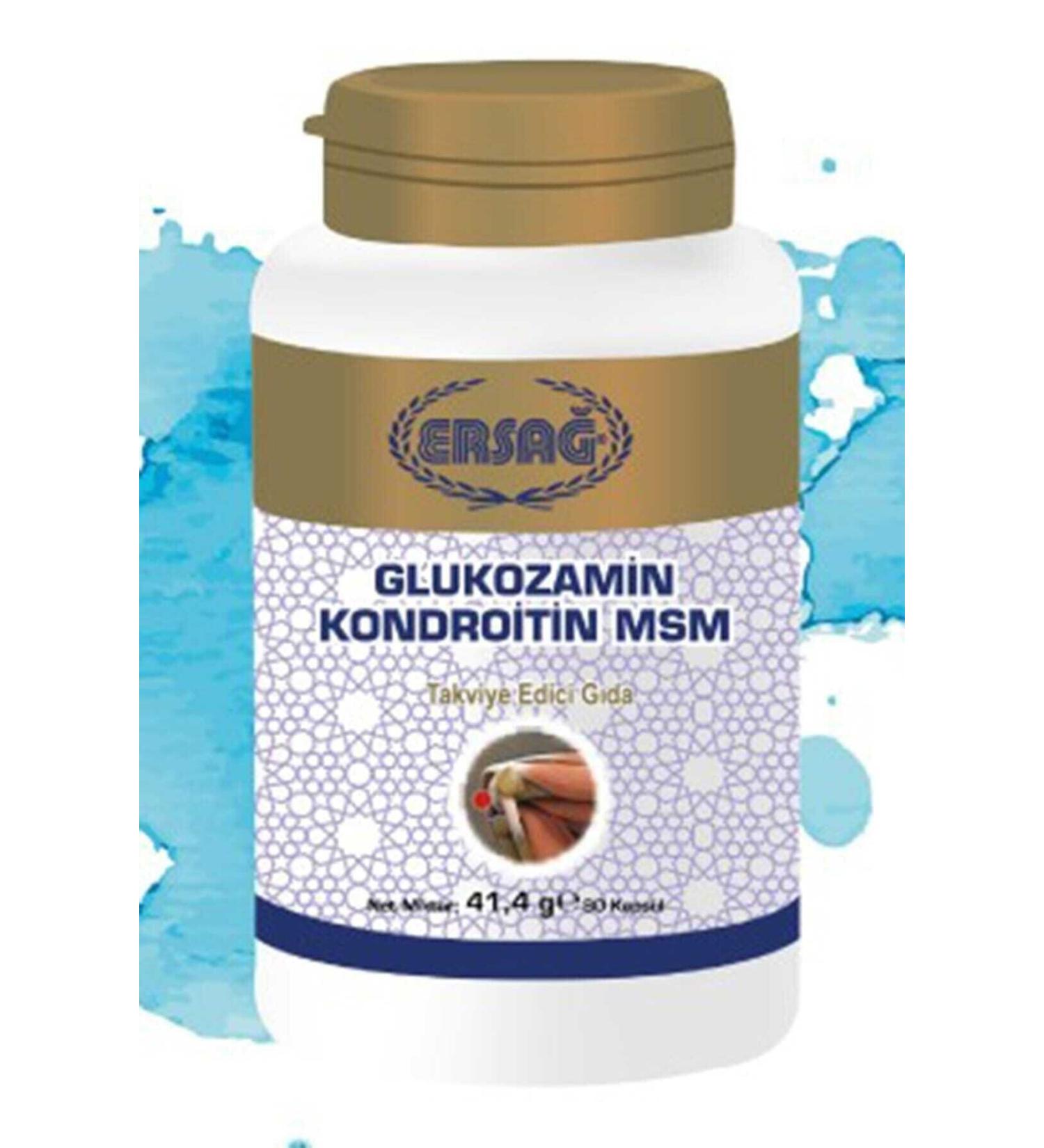 Ersa Glucosamine Chondroitin Msm Food Supplement 90 Capsules