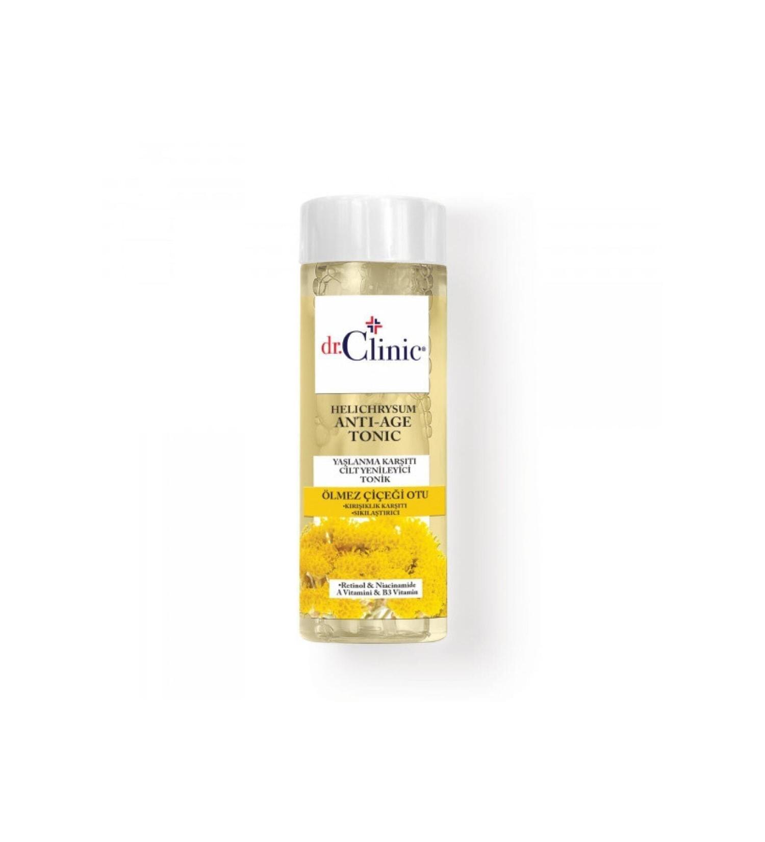 Dr. Clinic Dr.clinic Immortelle Helichrysum Anti-Aging Tonic 150 ml - Buy Online on GoSupps.com