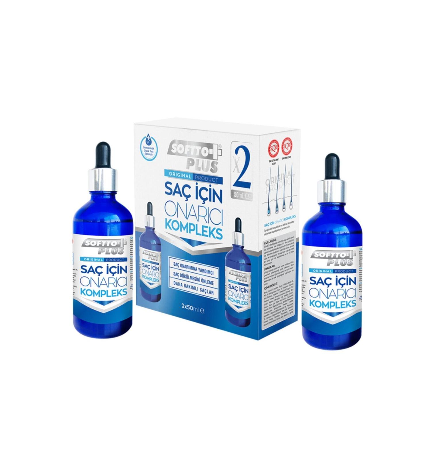 Softto Plus Hair Repair Complex Serum 50+50 ml