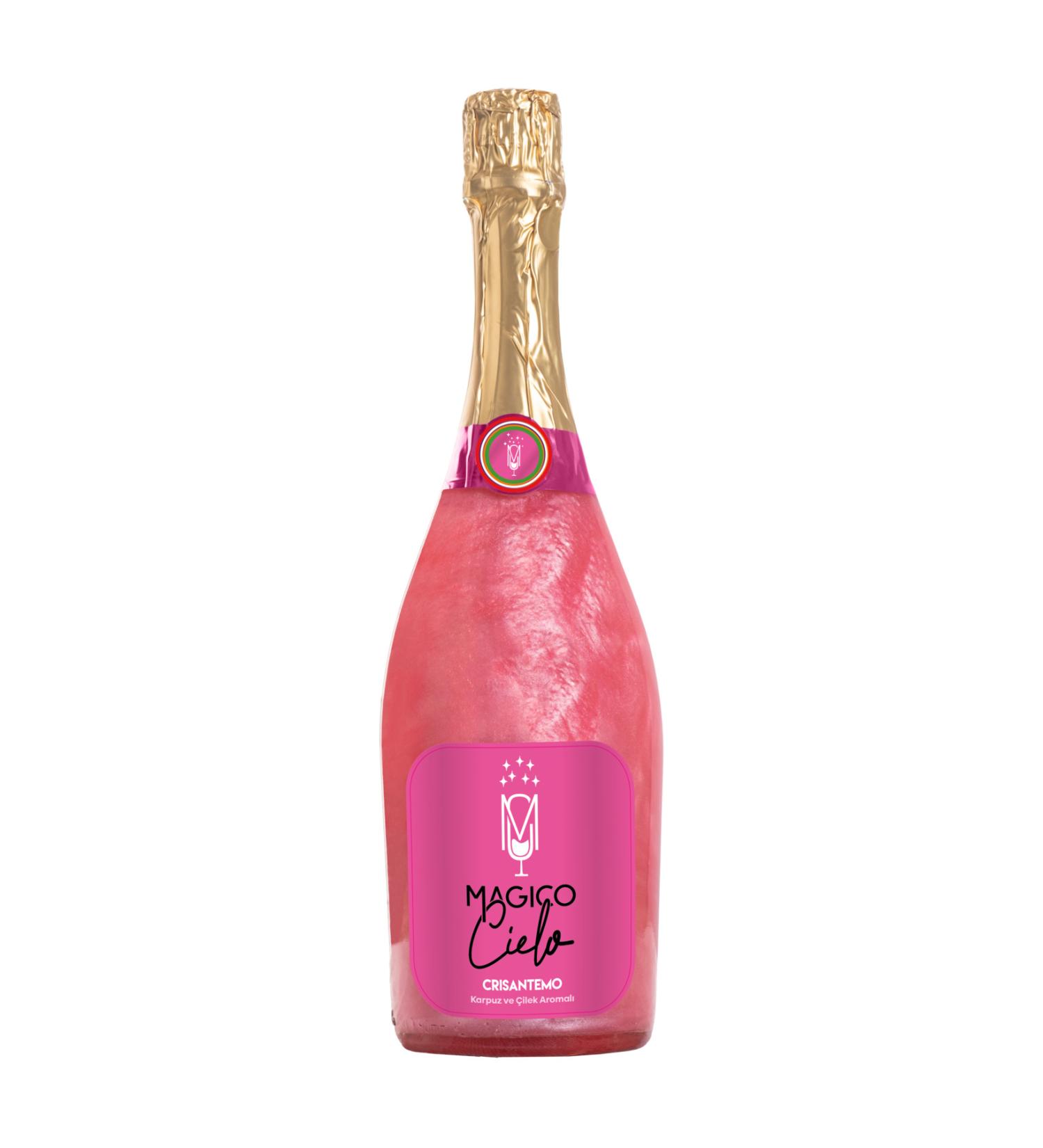 Magico Cielo Crisantemo Watermelon and Strawberry Flavored Non-Alcoholic Sparkling Sparkling Drink 750 ml - Buy Online on GoSupps.com