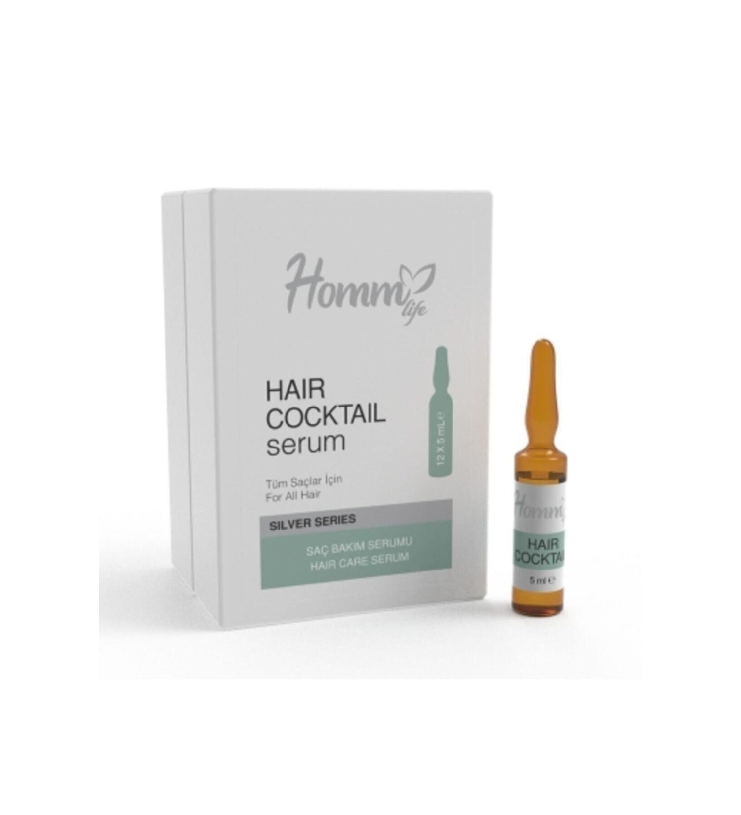 peqHome Homm Life Hair Cocktail Serum 12x5 Ml