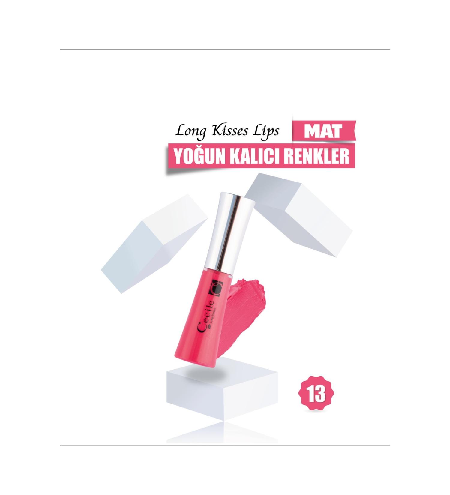 Cecile Pembe Long Kisses Lip Gloss 13 - Buy Online on GoSupps.com