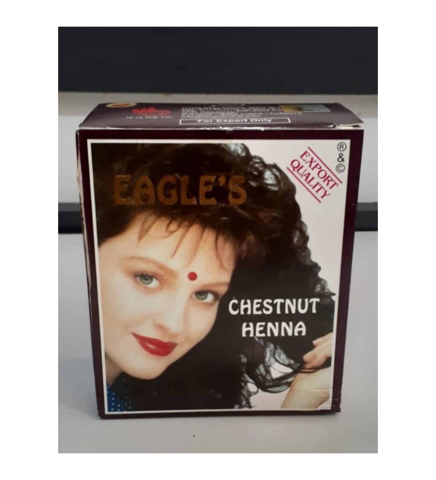 Eagles Chestnut Indian Henna 6 Pack Chestnut Henna