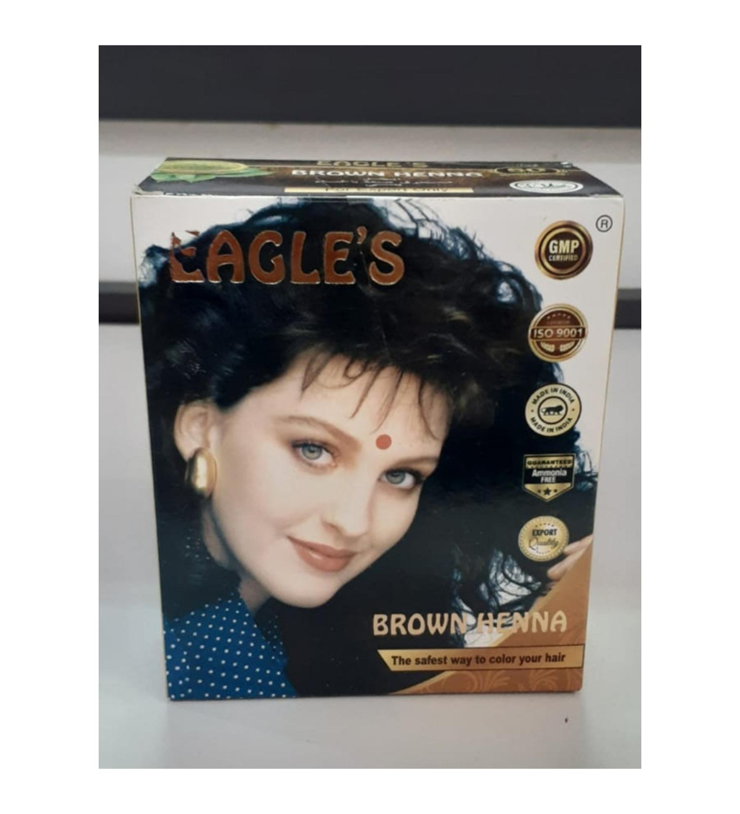 Eagles Brown Henna 6 Pack Brown Henna