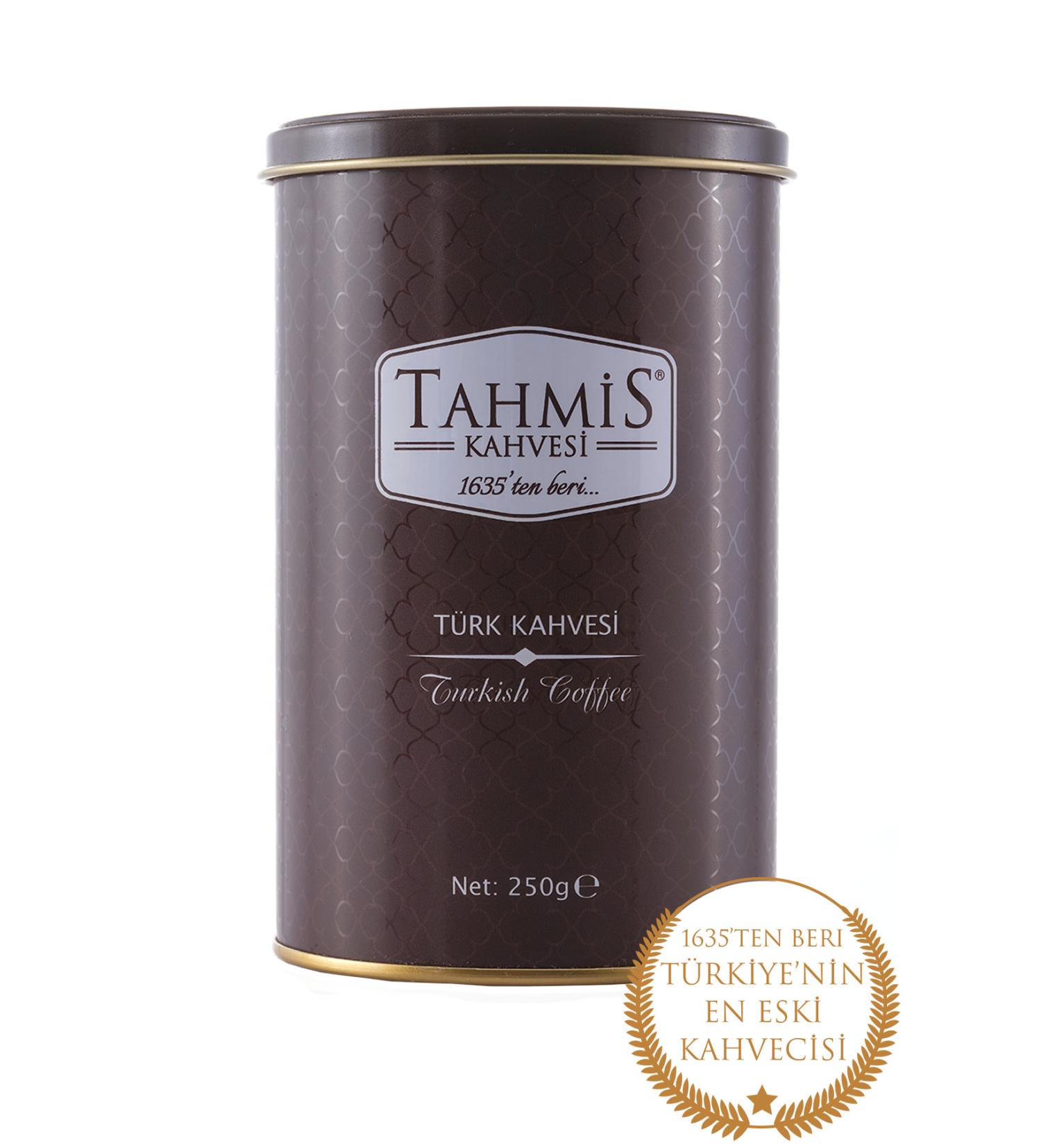 Tahmis Turkish Coffee Medium Roast 250 gr Tin Box Since 1635 - Buy Online on GoSupps.com
